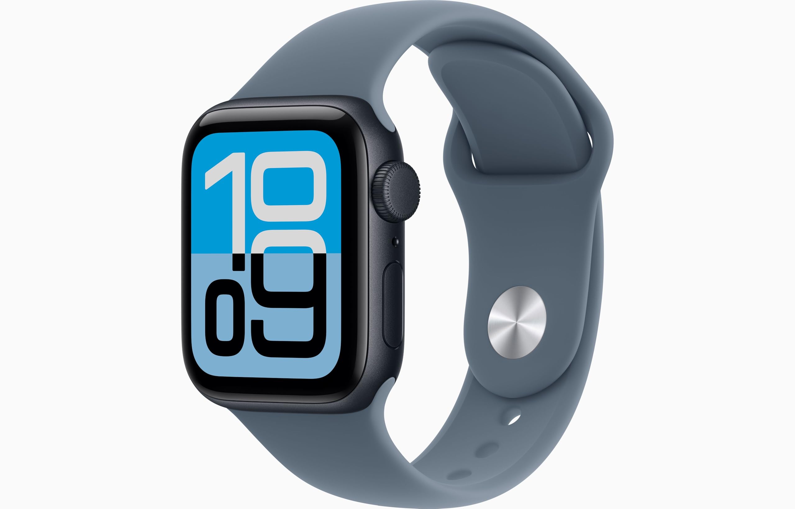 Apple Watch SE 3 [GPS + Cellular, 40mm] Midnight Aluminum Case with Black Sport Band, S/M (Renewed)