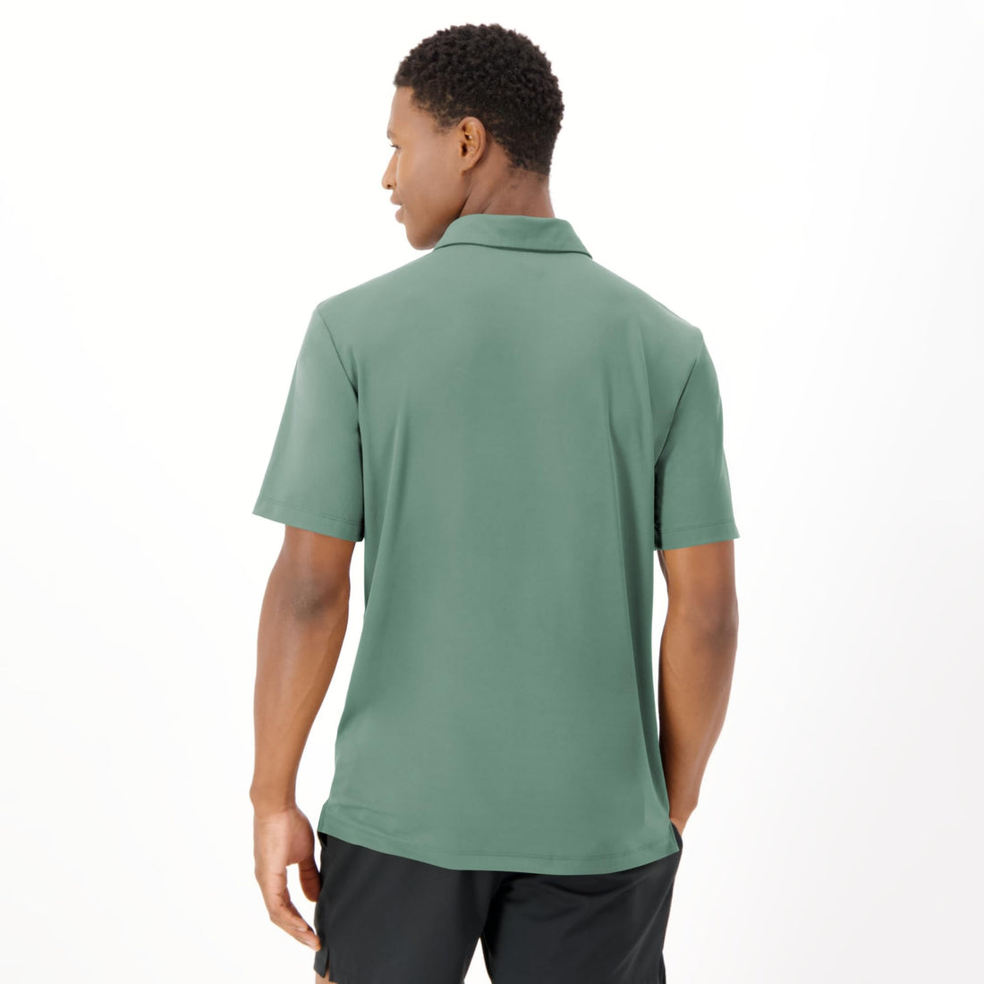 Hanes Men's Moves Performance Polo, Short Sleeve Polo Shirt for Men, Moisture-Wicking
