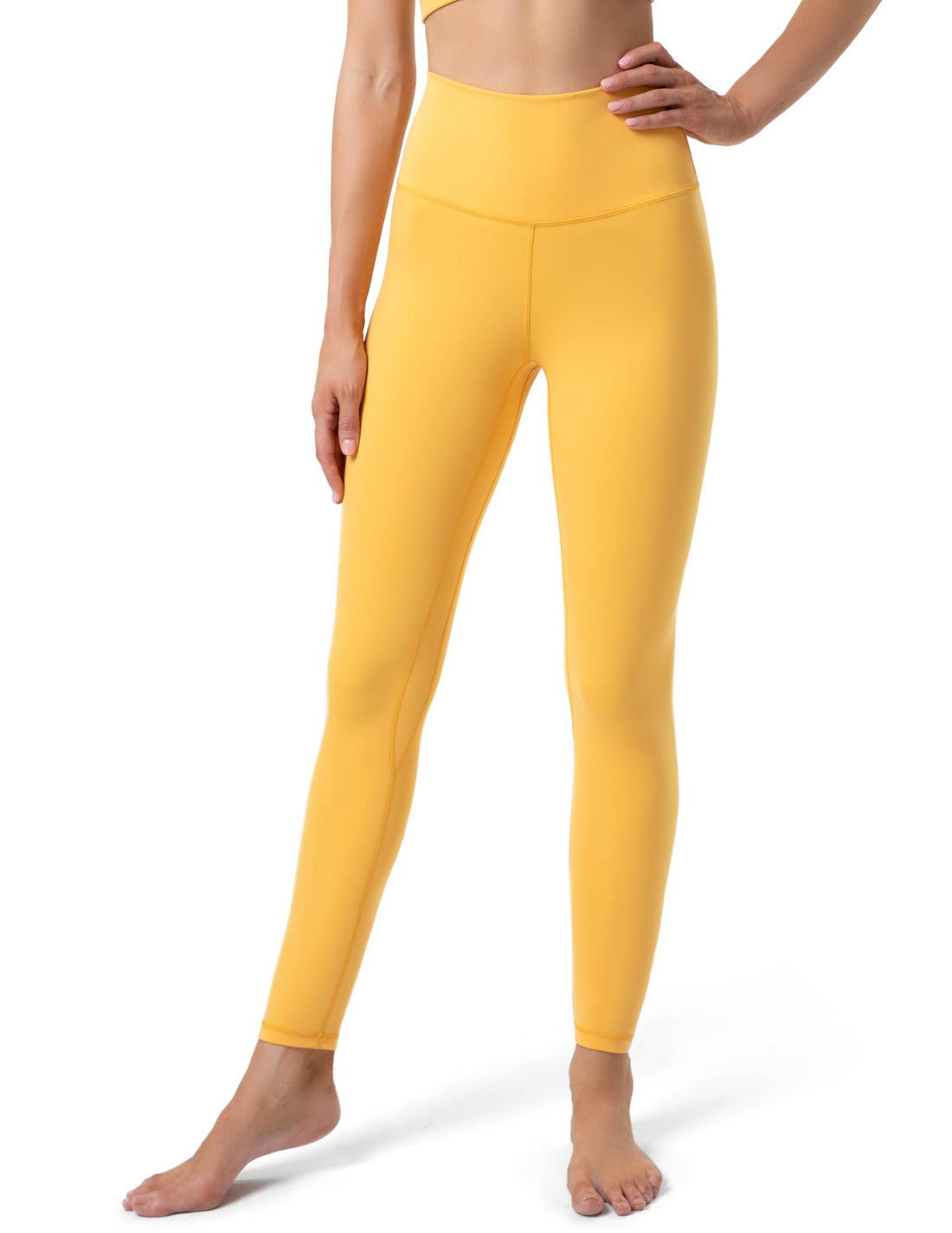 YUNOGA Women's Ultra Soft High Waisted Seamless Leggings Tummy Control Yoga Pants