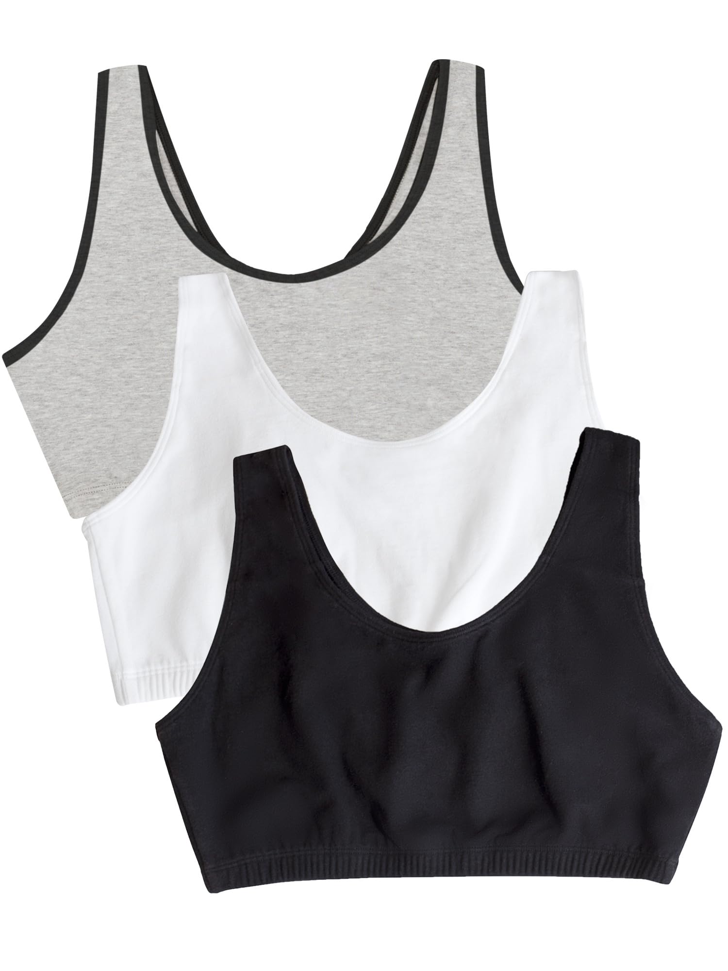 Fruit of the Loom Women's Cotton Tank Bra for Women - Ultimate Comfort & Breathable Fit