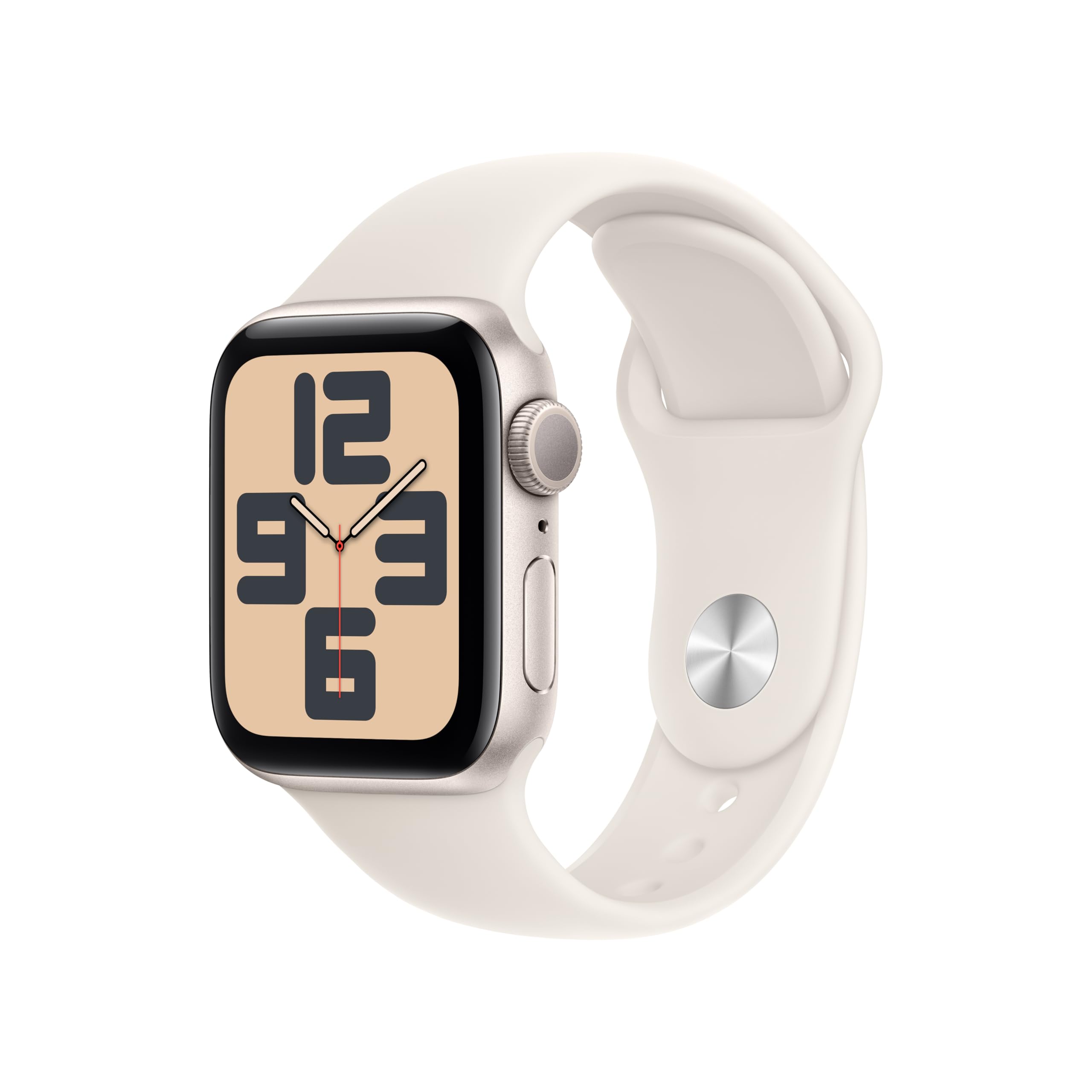 Apple Watch SE (2nd Gen) [GPS 40mm] Smartwatch with Midnight Aluminum Case with Midnight Sport Band S/M. Fitness and Sleep Trackers, Crash Detection, Heart Rate Monitor, Retina Display