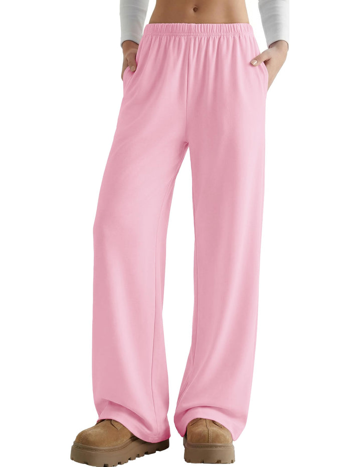 Ekouaer Womens Pajama Pants 2026 Lounge Pj Bottoms Wide Leg Sleep Pant