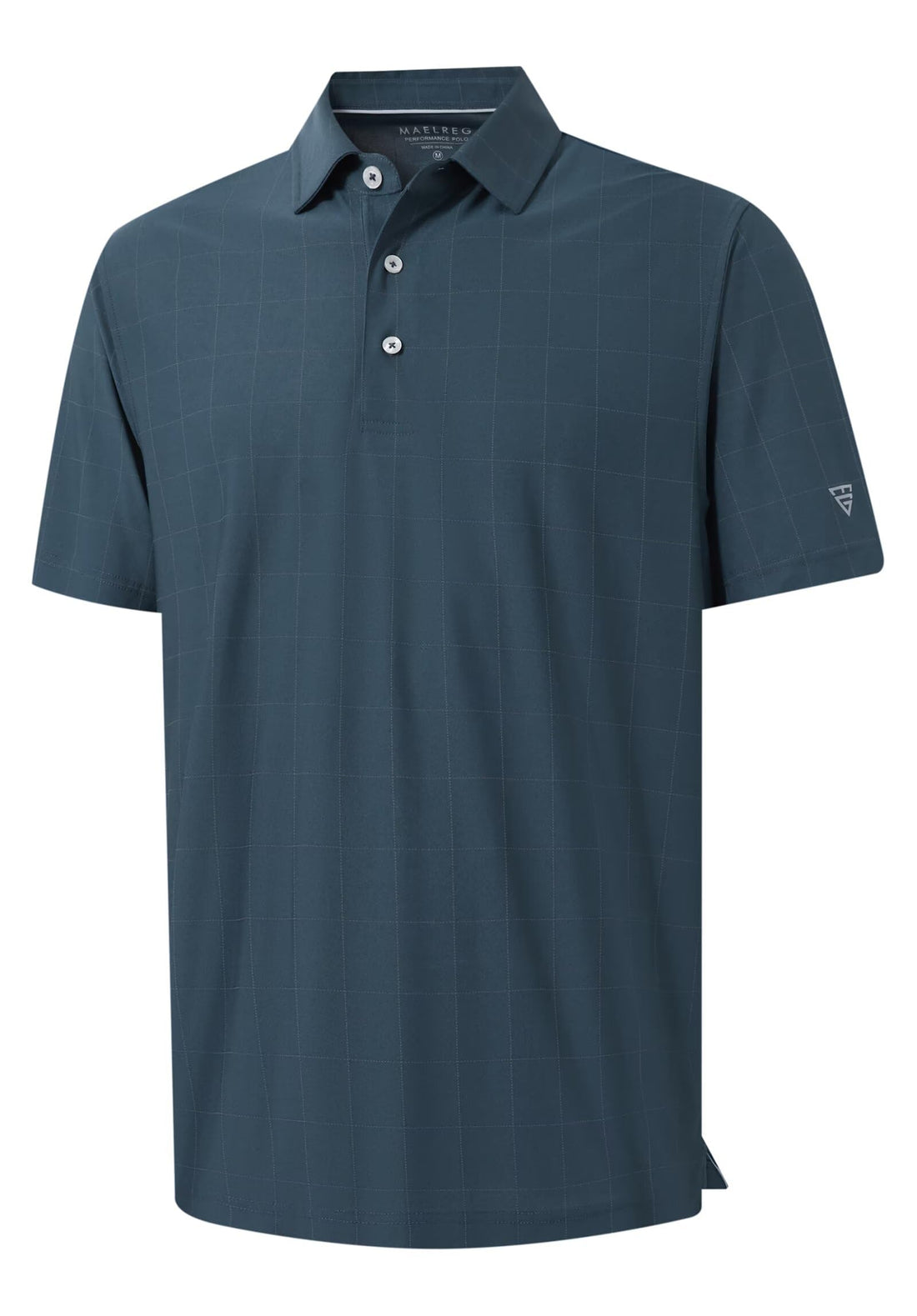 M MAELREG Men's Golf Shirts Short Sleeve Lightweight Performance Moisture Wicking Dry Fit Casual UPF 30+ Polo Shirts for Men