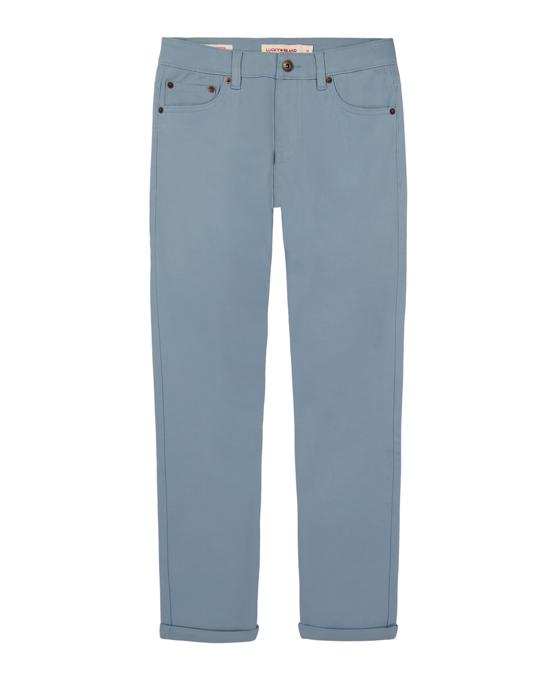 Lucky Brand Boys' Skinny Fit Stretch Twill Pants