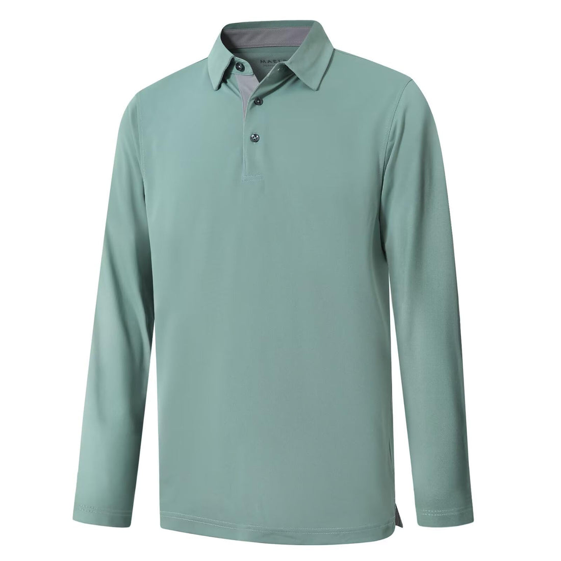 Mens Golf Shirt Short and Long Sleeve Moisture Wicking Dry Fit Performance Solid Casual Pique Golf Polo Shirts for Men