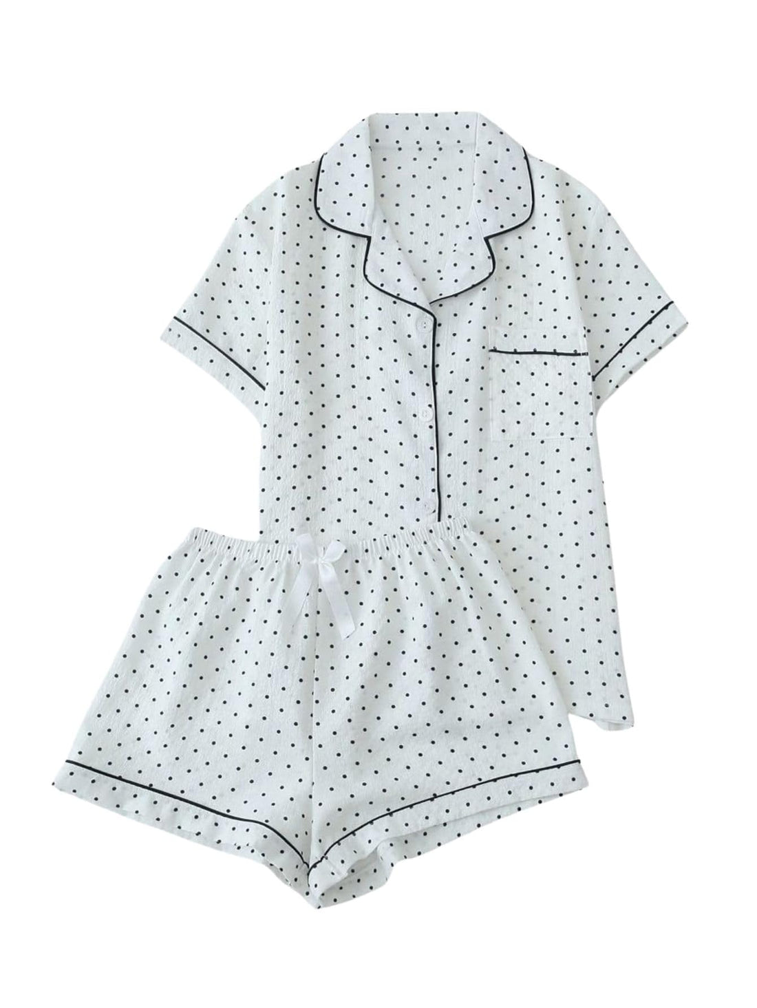 Verdusa Pajamas For Women Set 2 Piece Cute Pjs Sleepwear Lounge Sets