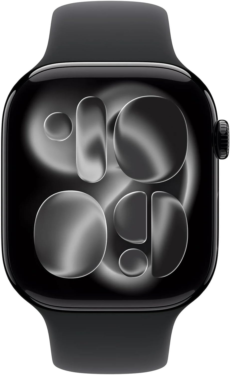 Apple Watch Series 11 [GPS+Cellular, 46mm] - Jet Black Aluminium Case with Black Sport Band, M/L (Renewed Premium)