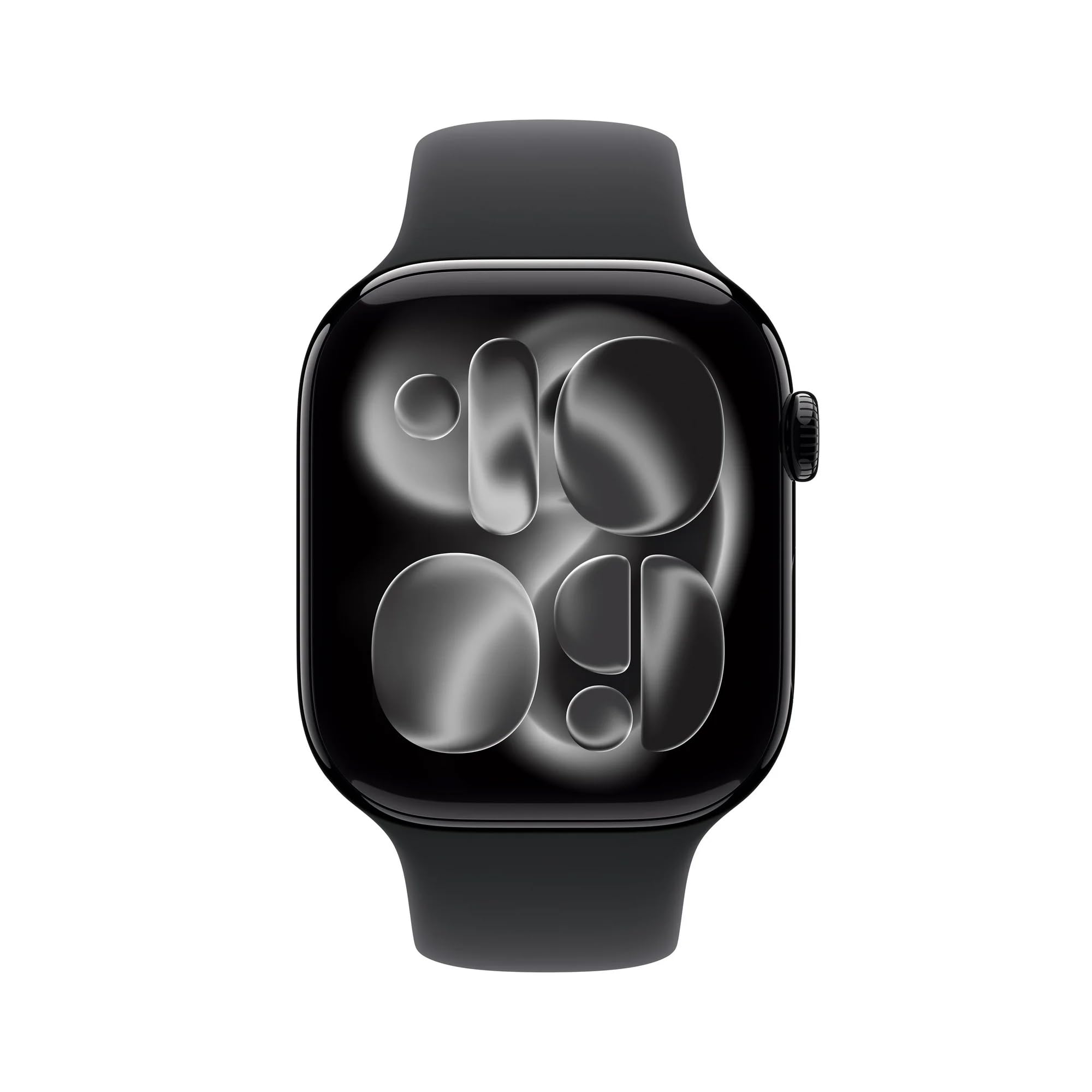 Apple Watch Series 11 [GPS 42mm] Smartwatch with Rose Gold Aluminum Case with Light Blush Sport Band - S/M., Fitness Tracker, Water Resistant (Renewed)