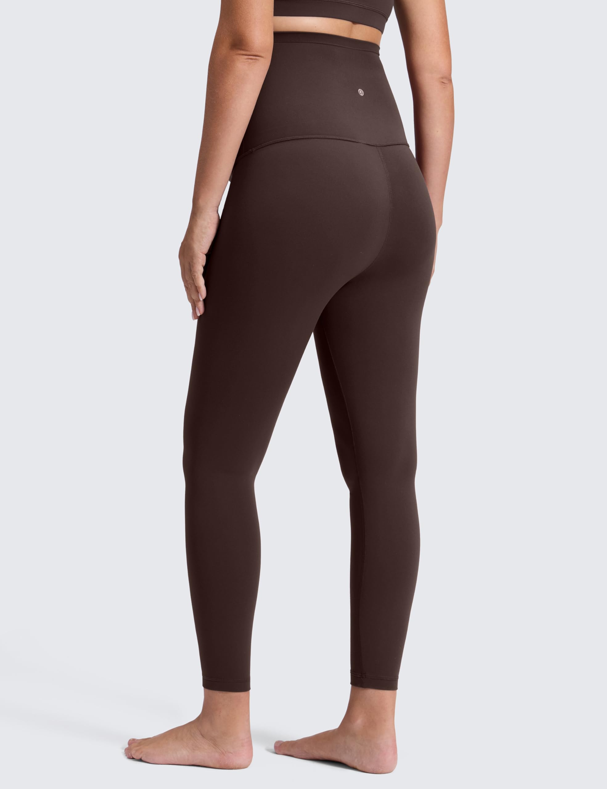 CRZ YOGA Maternity Leggings 25" | Butterluxe, Extremely Soft, Gentle Compression, Yoga, Super High Rise, U-shaped Belly, Pregnancy and Postpartum