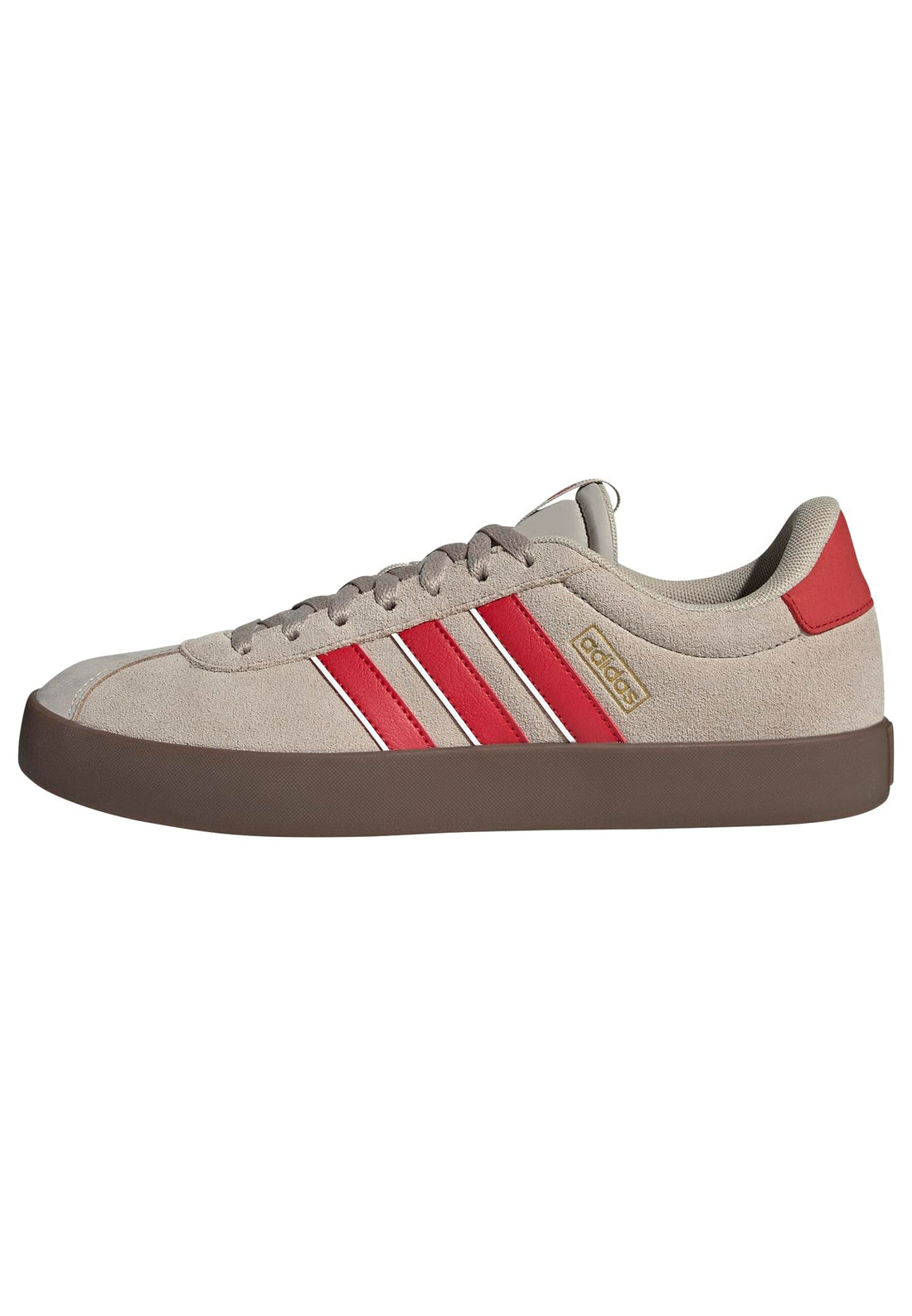 adidas Vl Court 3.0 Lace Up Sneakers Shoes Casual - Grey