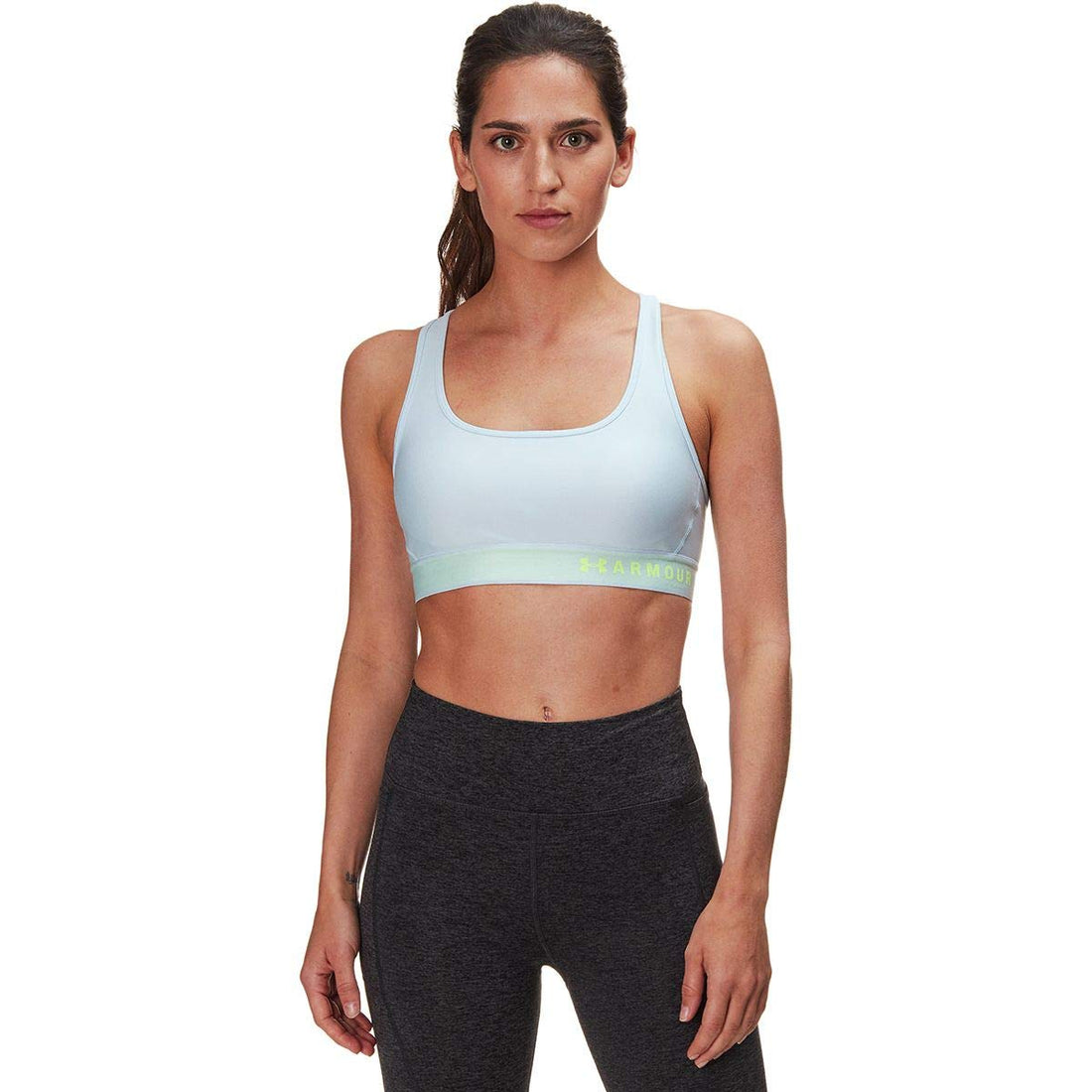 Under Armour Women's Crossback Mid Impact Sports Bra