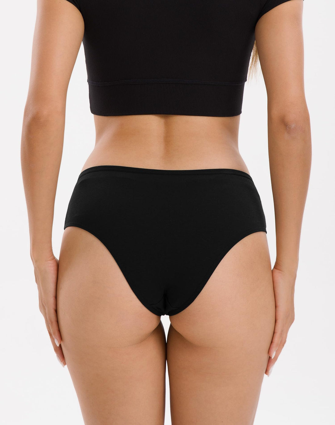 INNERSY Women's Cotton Underwear Cheeky Hipster Panties 6-Pack