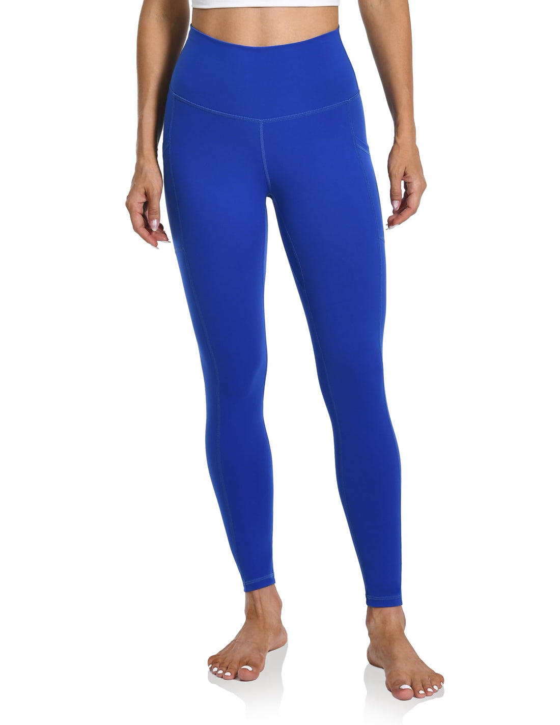 Colorfulkoala Women's High Waisted Yoga Pants 7/8 Length Leggings with Pockets