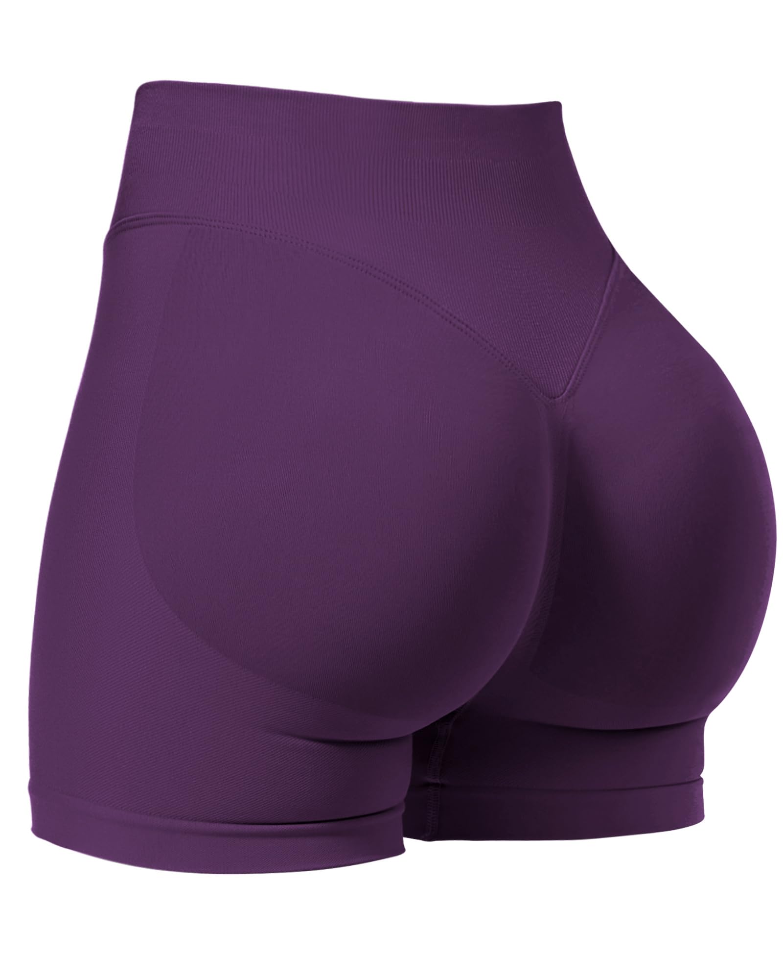 VOYJOY Women Workout Impact Shorts 2.5"/ 3.6"/ 4.5"/ 6" Scrunch Butt Booty | Tummy Control, High Waisted, Bike Short, Gentle Compression, for Women