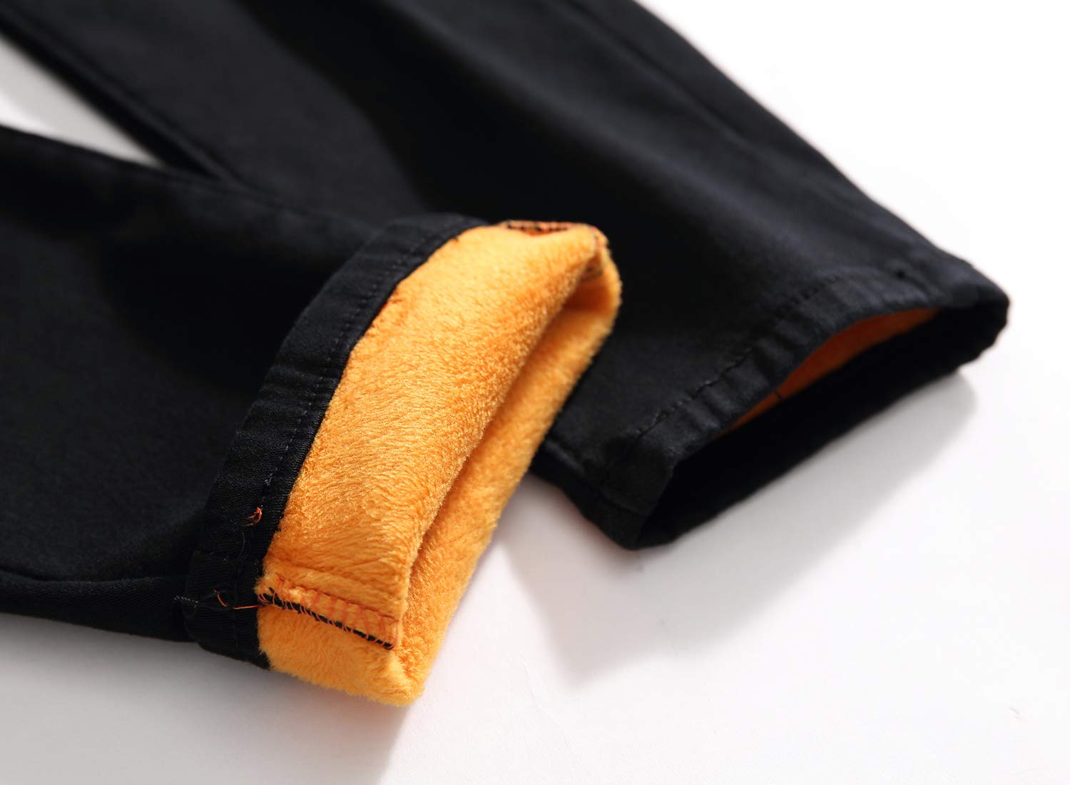 FREDD MARSHALL Boy's Fleece Lined Skinny Fit Jeans