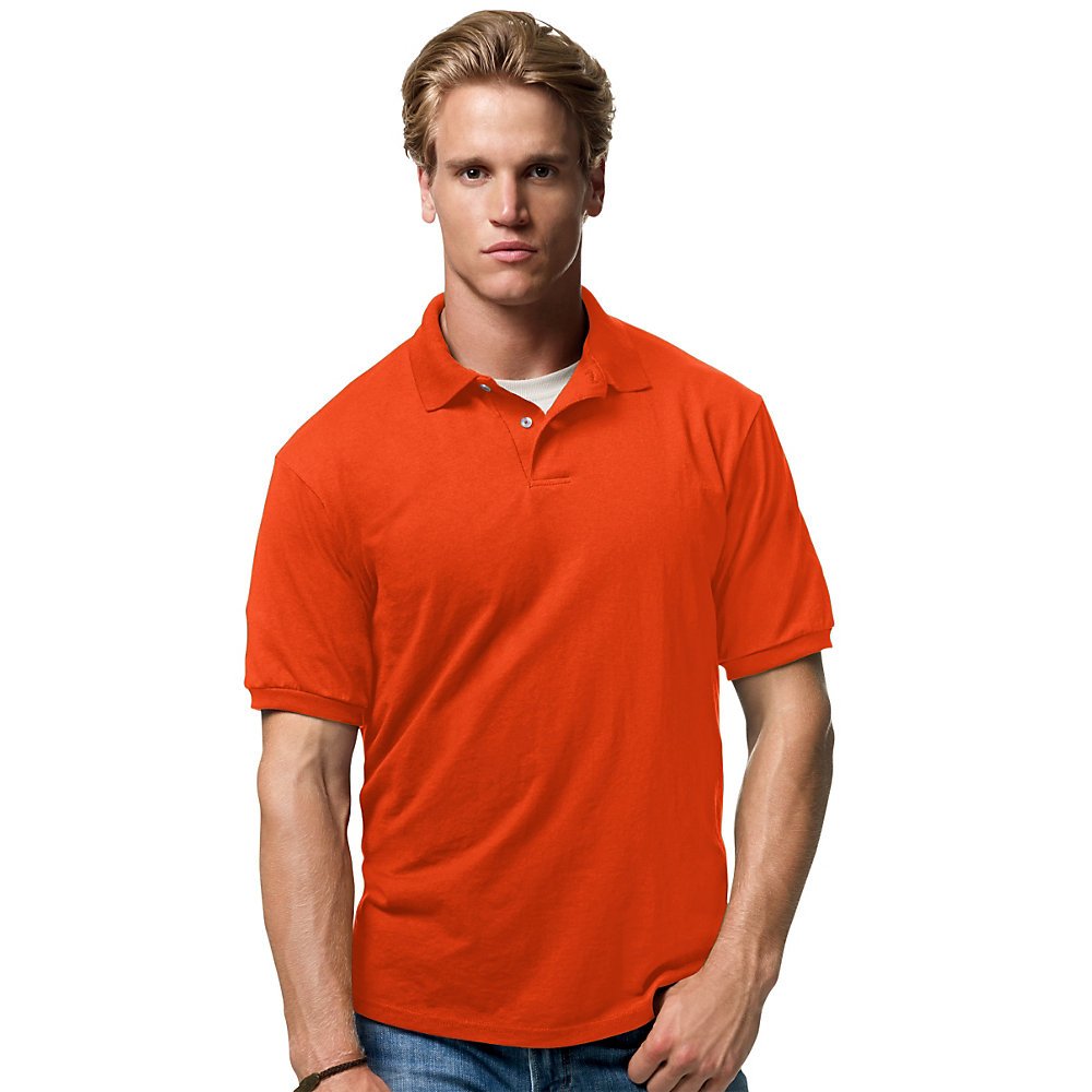 Jersey Polo by Hanes