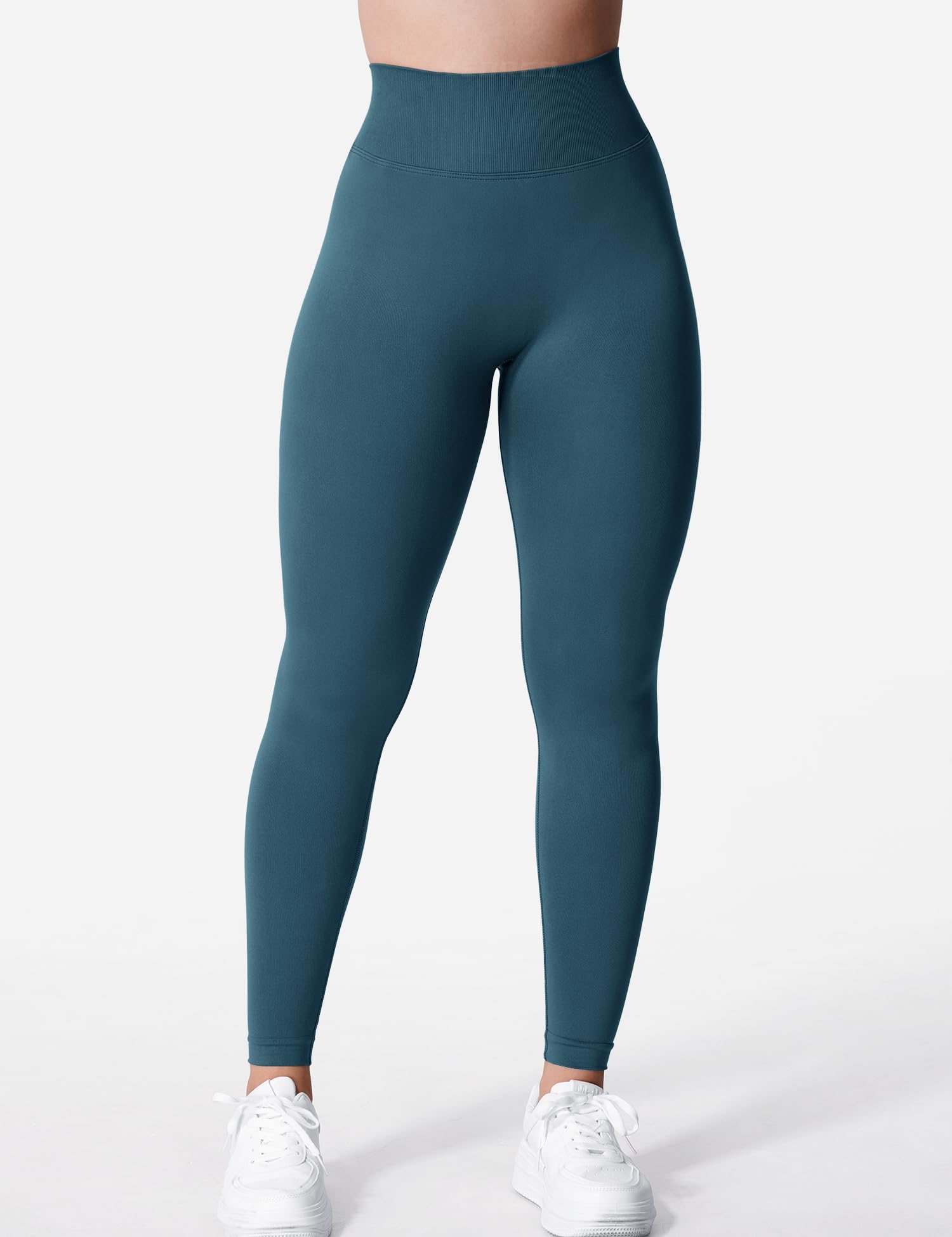 YEOREO CoreFlex Women Scrunch Workout Leggings High Waisted V Back Pants | Seamless, Gym, Yoga, Butt Lifting