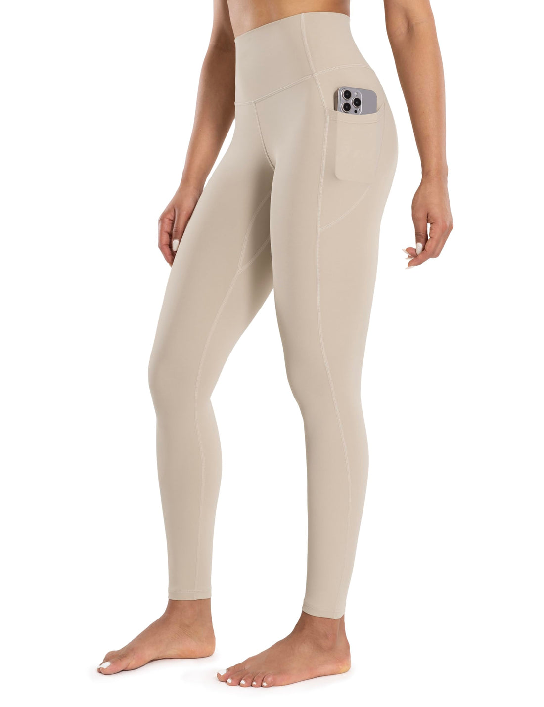 ENERBLOOM Workout Leggings with Pockets for Women High Waist 25"/28"