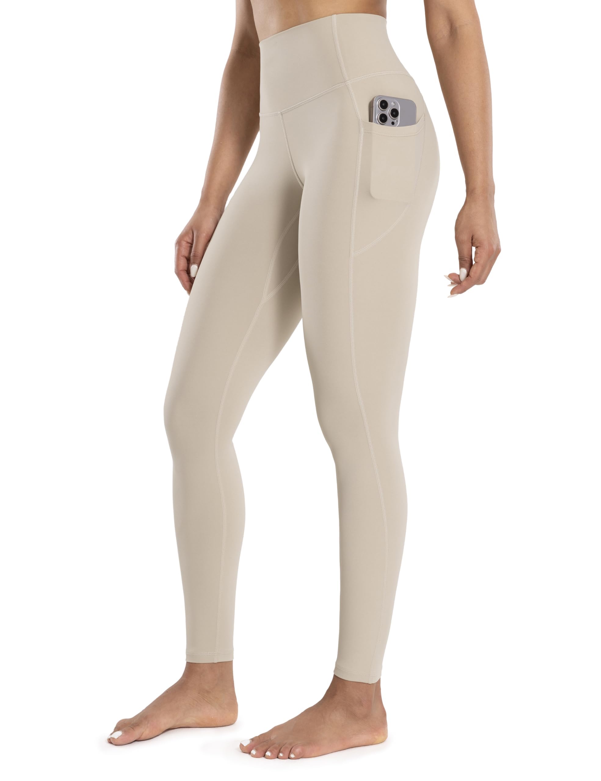 ENERBLOOM Workout Leggings with Pockets for Women High Waist 25"/28"