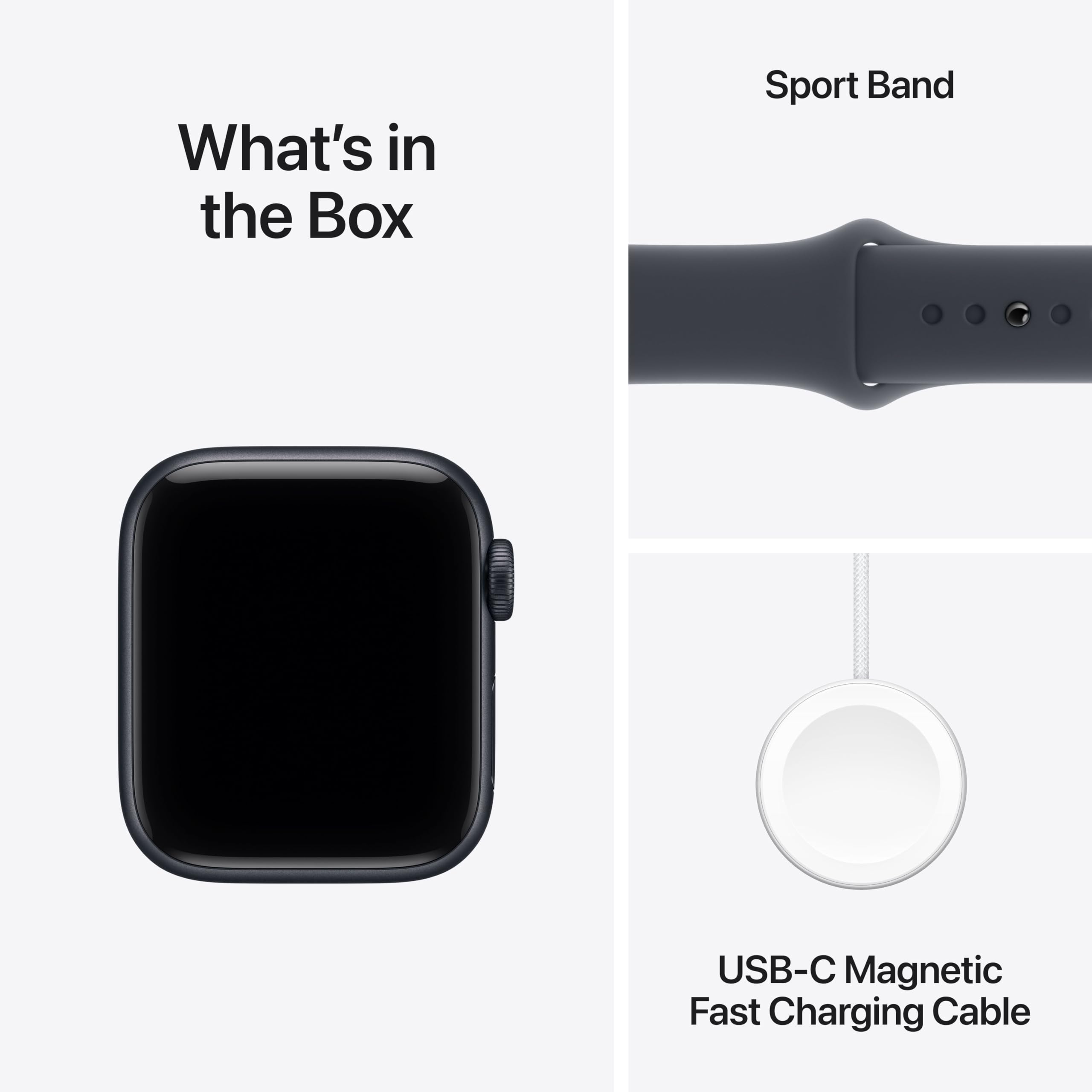 Apple Watch SE 3 [GPS 40mm] Smartwatch with Starlight Aluminum Case with Starlight Sport Band - S/M. Fitness and Sleep Trackers, Heart Rate Monitor, Always-On Display, Water Resistant