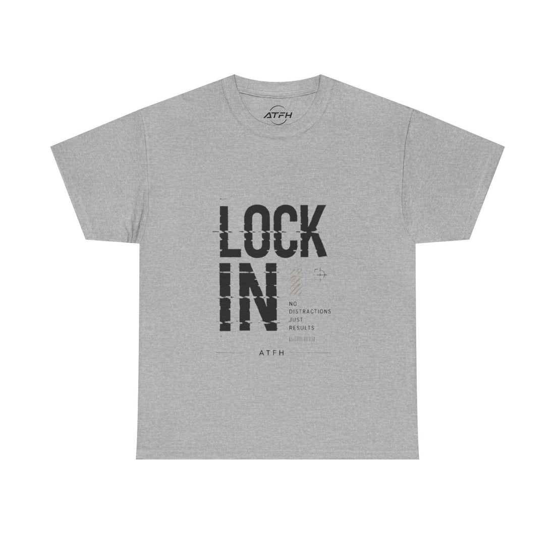 Lock In Tee — Minimalist Motivational Graphic T-Shirt Printify