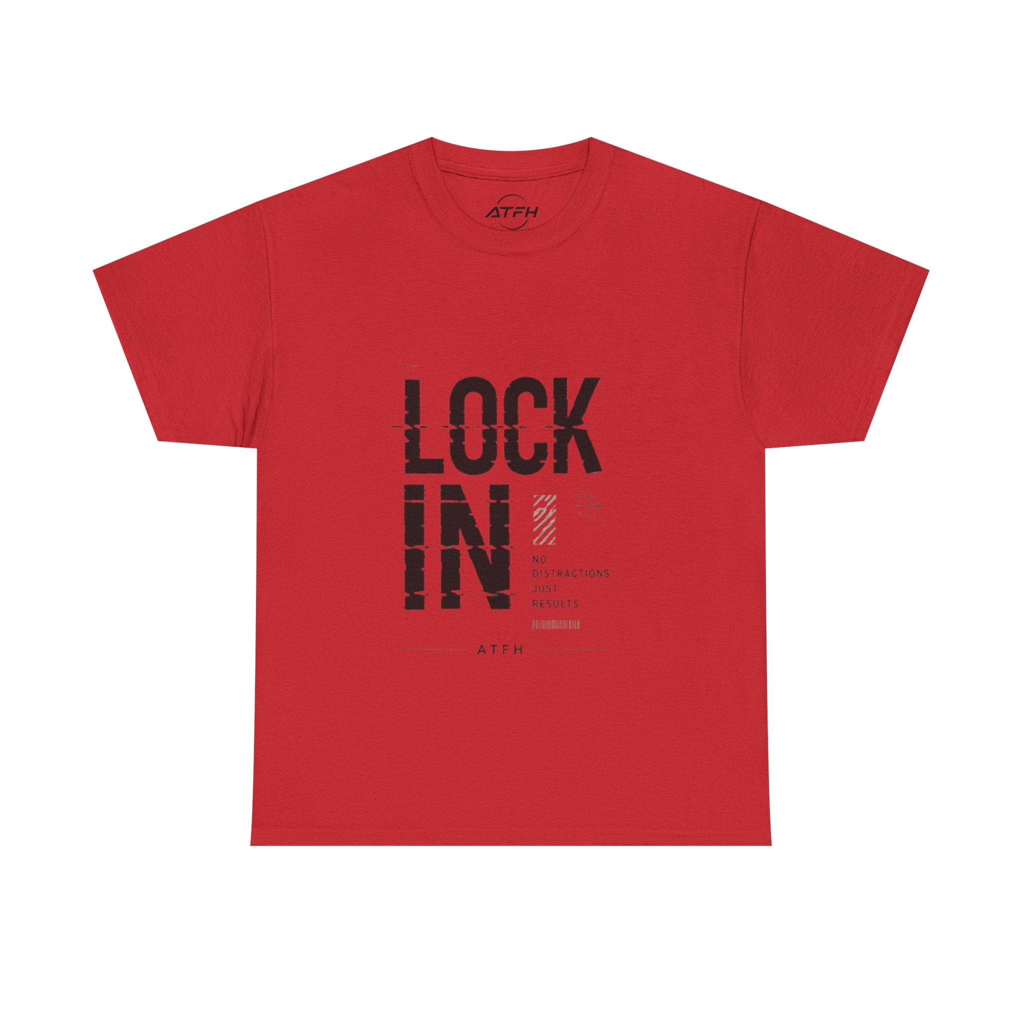 Lock In Tee — Minimalist Motivational Graphic T-Shirt Printify
