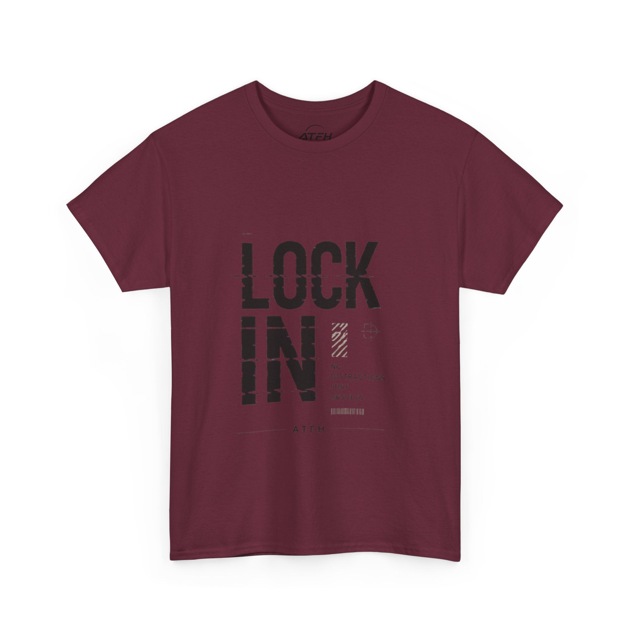 Lock In Tee — Minimalist Motivational Graphic T-Shirt Printify