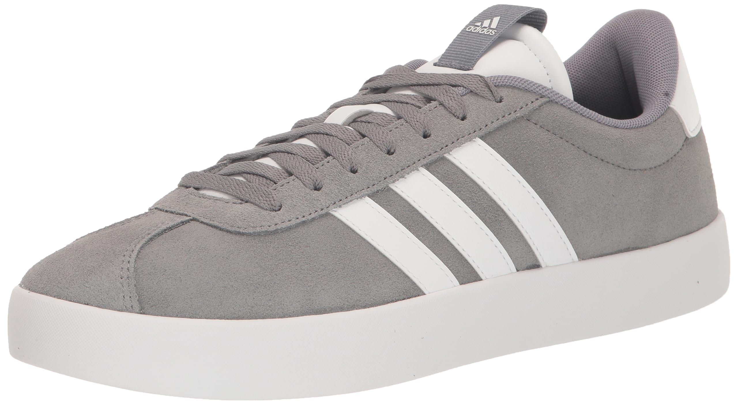 adidas Vl Court 3.0 Lace Up Sneakers Shoes Casual - Grey