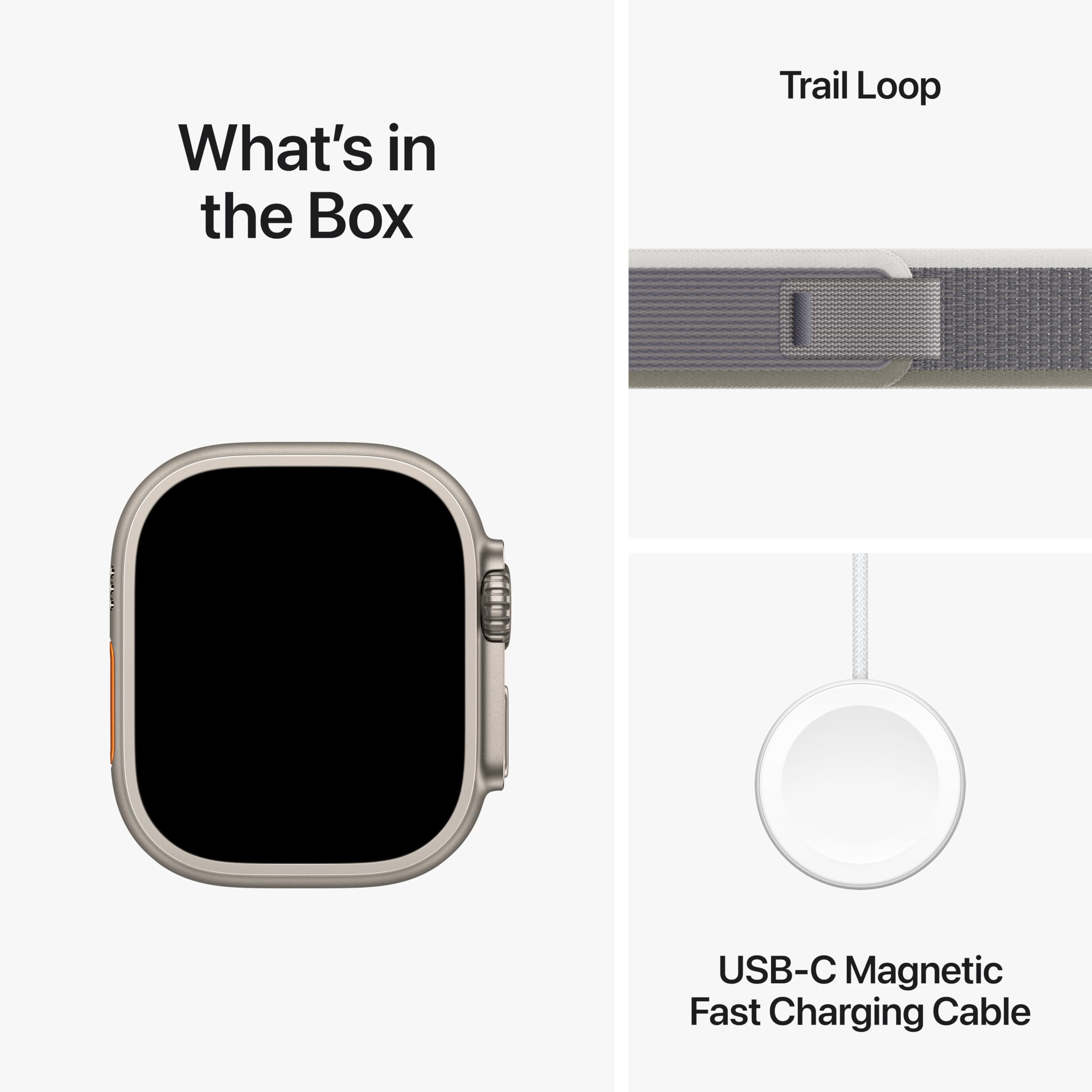 Apple Watch Ultra 2 [GPS + Cellular, 49mm] - Titanium Case with Blue Ocean Band, One Size (Renewed)