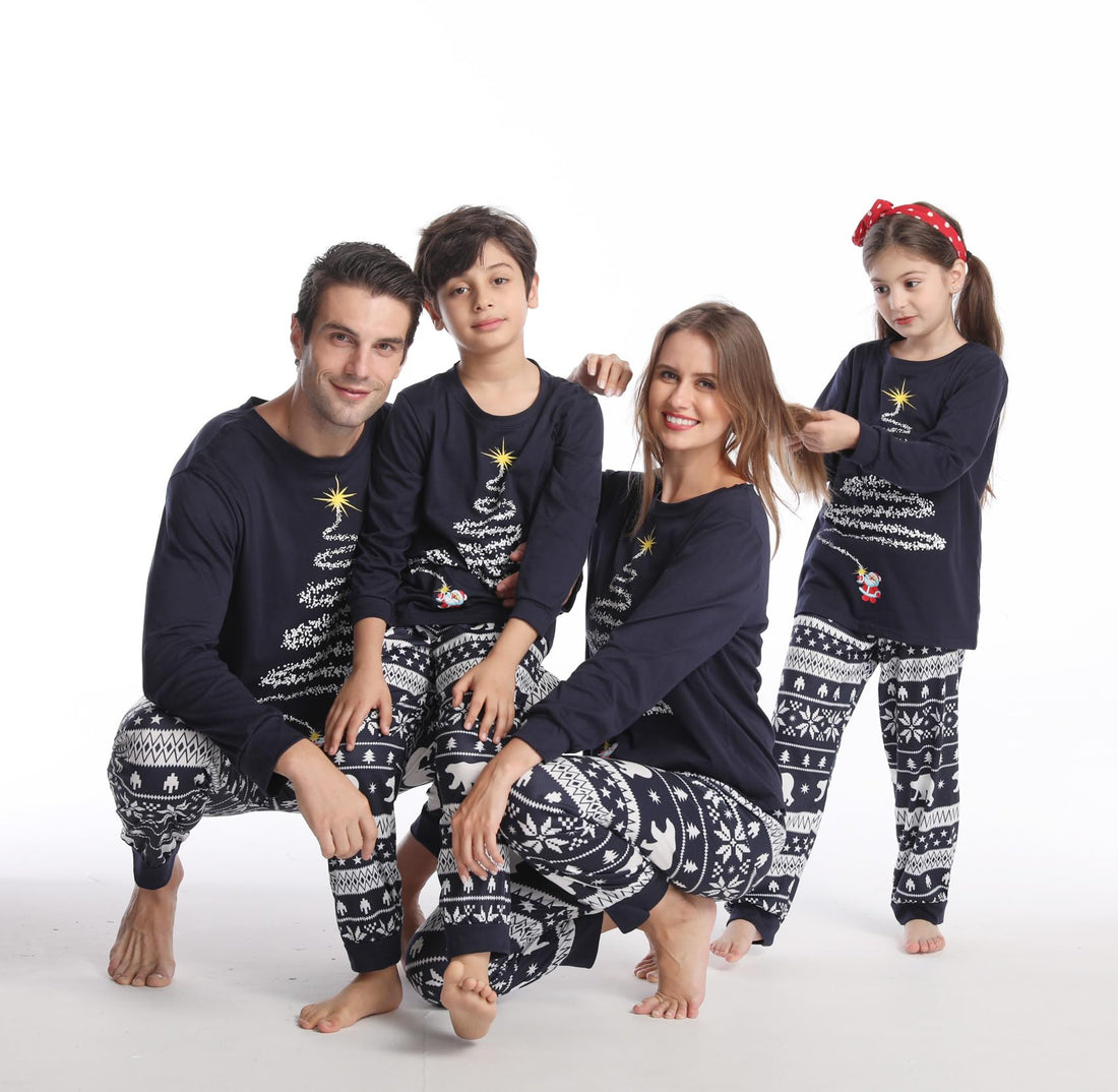 Family Christmas Pajamas Matching sets,Matching Christmas Pajamas Set for family,Womens Sleepwear, Xmas PJS Set
