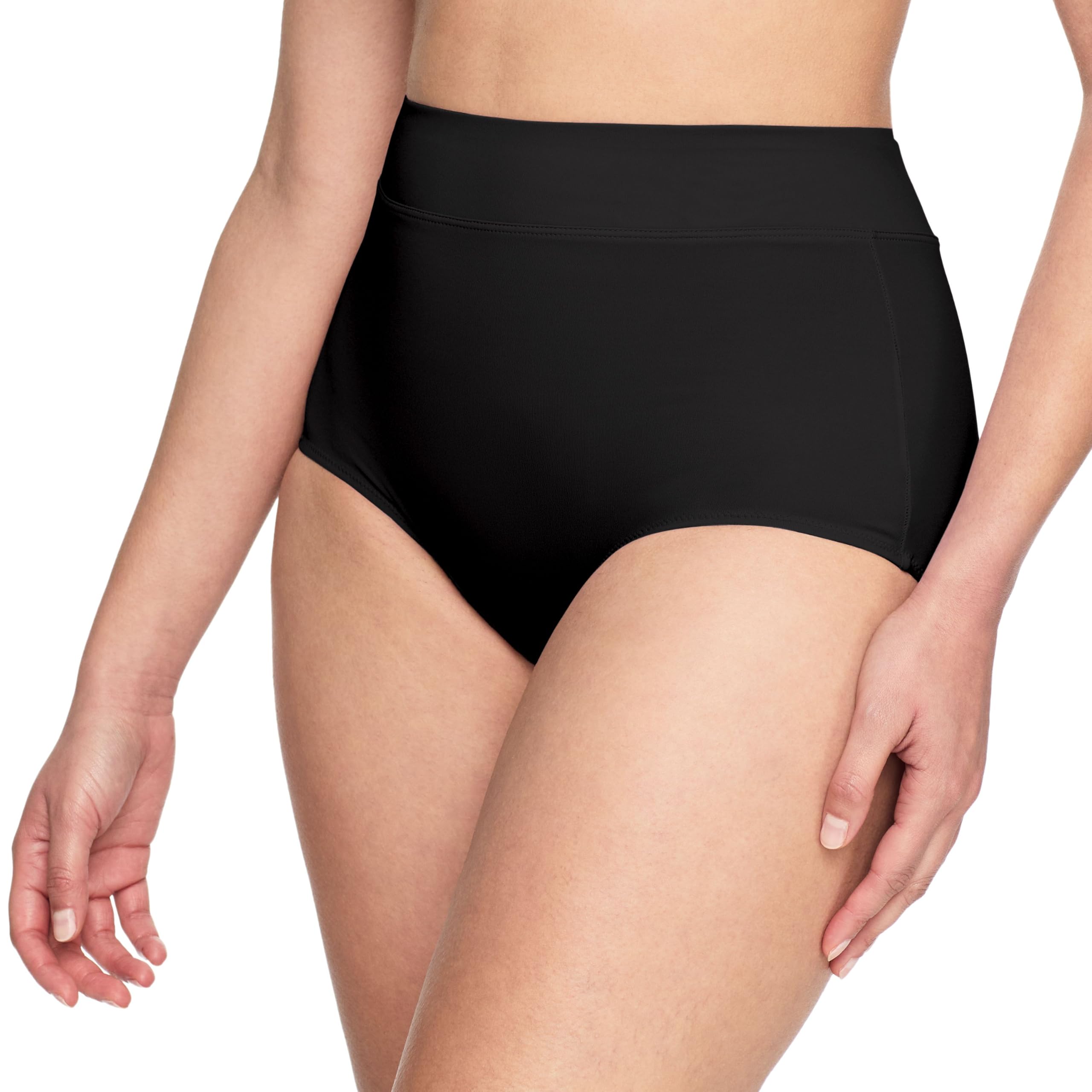 Warner's Women's No Pinching No Problems Hi Cut Brief Panty