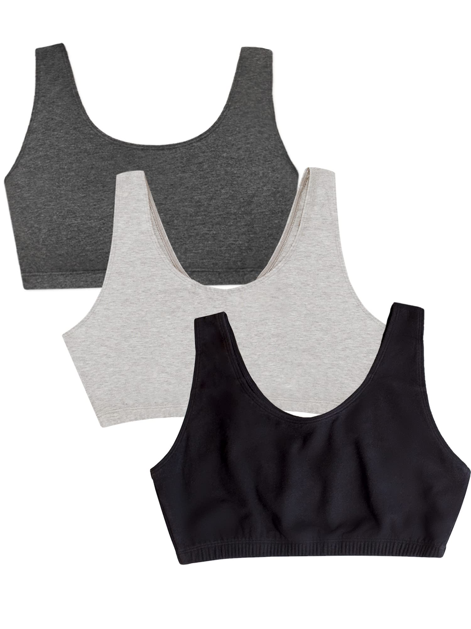 Fruit of the Loom Women's Cotton Tank Bra for Women - Ultimate Comfort & Breathable Fit