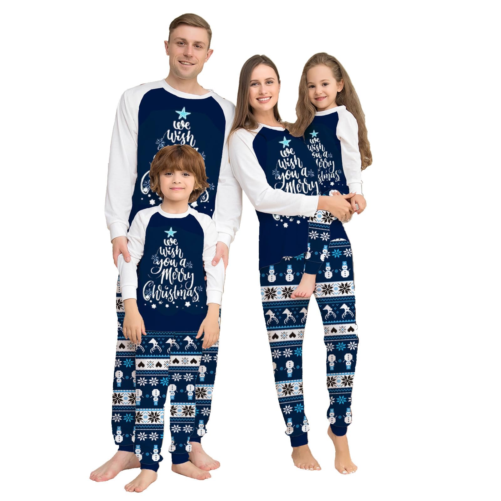 Family Christmas Pajamas Matching Sets Xmas Pjs