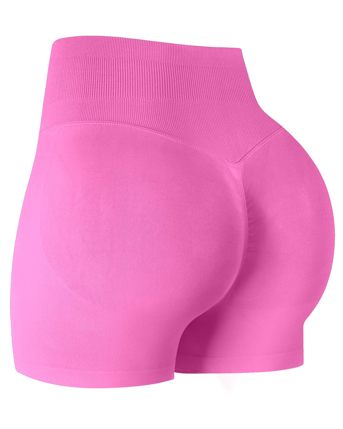ATHVOTAR Workout Gym Shorts Women, High Waisted Seamless Butt Lifting Scrunch Butt Sports Shorts