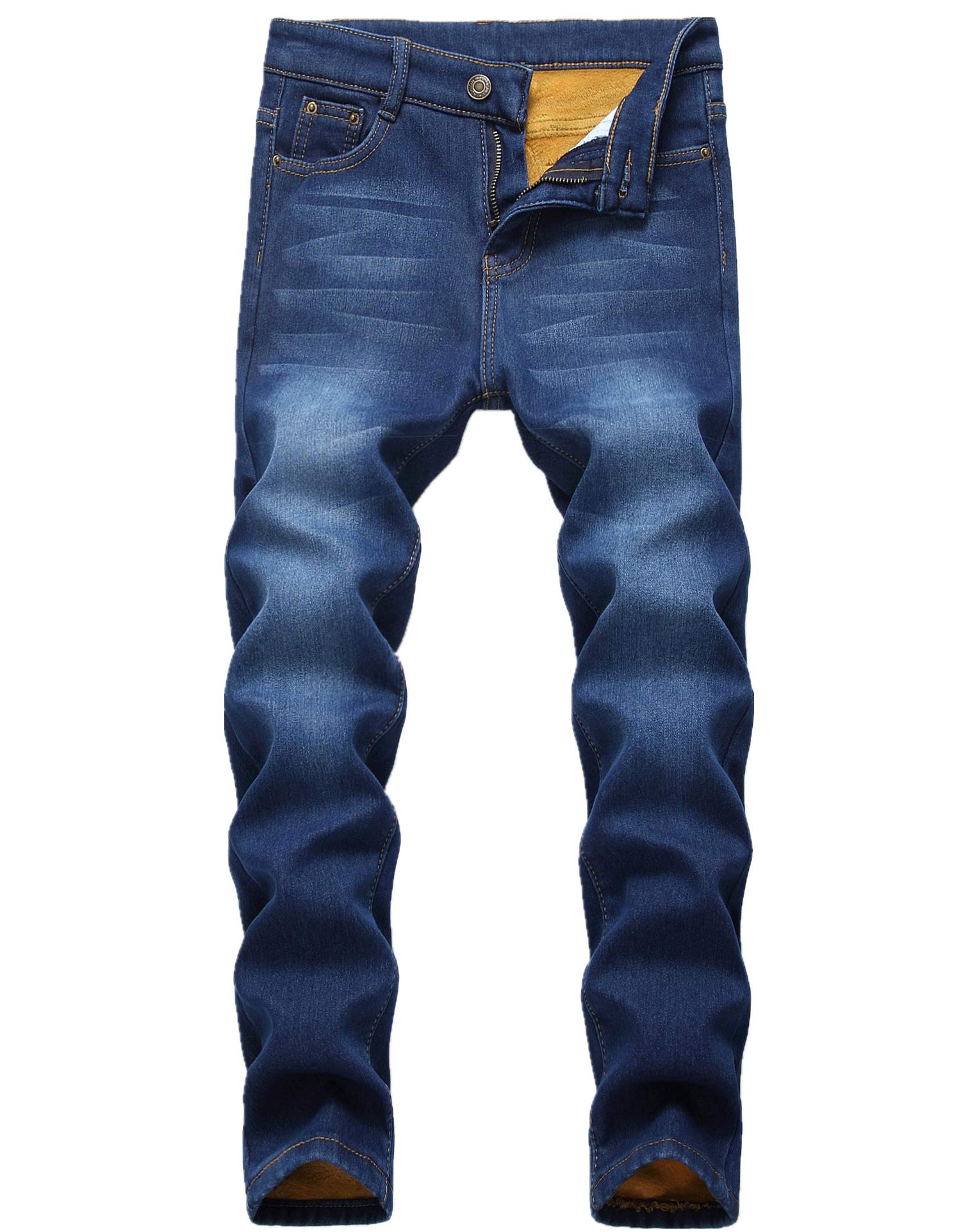 FREDD MARSHALL Boy's Fleece Lined Skinny Fit Jeans