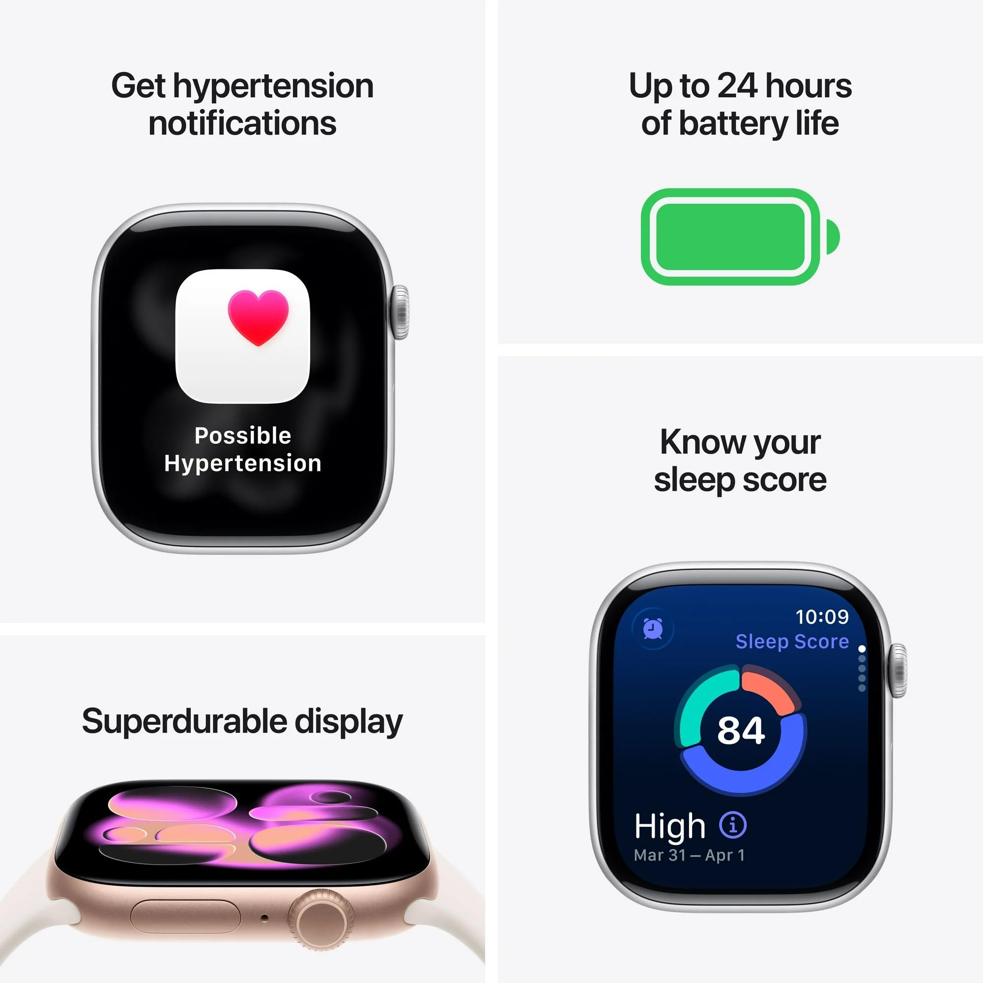 Apple Watch Series 11 [GPS+Cellular, 46mm] - Jet Black Aluminium Case with Black Sport Band, M/L (Renewed Premium)