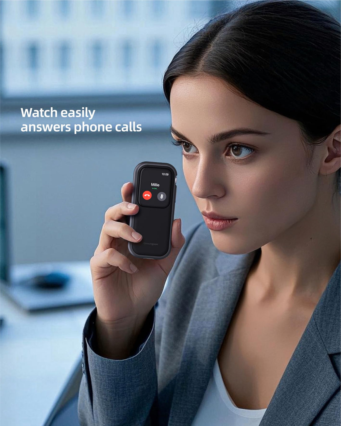 Compatible with Apple Watch Case Ultra 3/Ultra 2/Ultra 49mm- Turn Your Apple Watch into a Smartphone Replacement & Reduce Mobile Phone Dependency (iWatch Not Included)