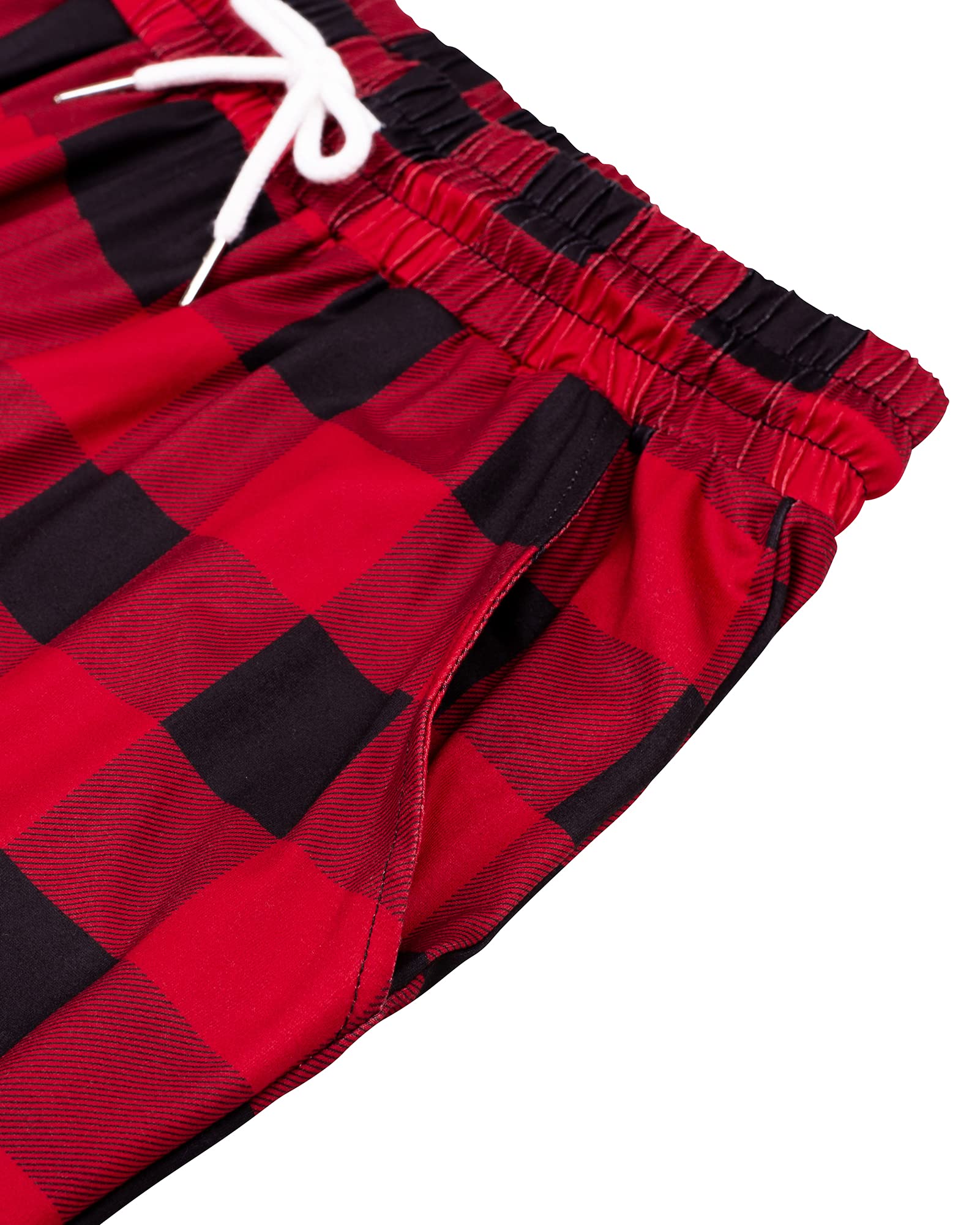 Womens Pajama Pants Plaid Stretch Comfy Lounge Pants Sleep Bottoms Y2K PJ