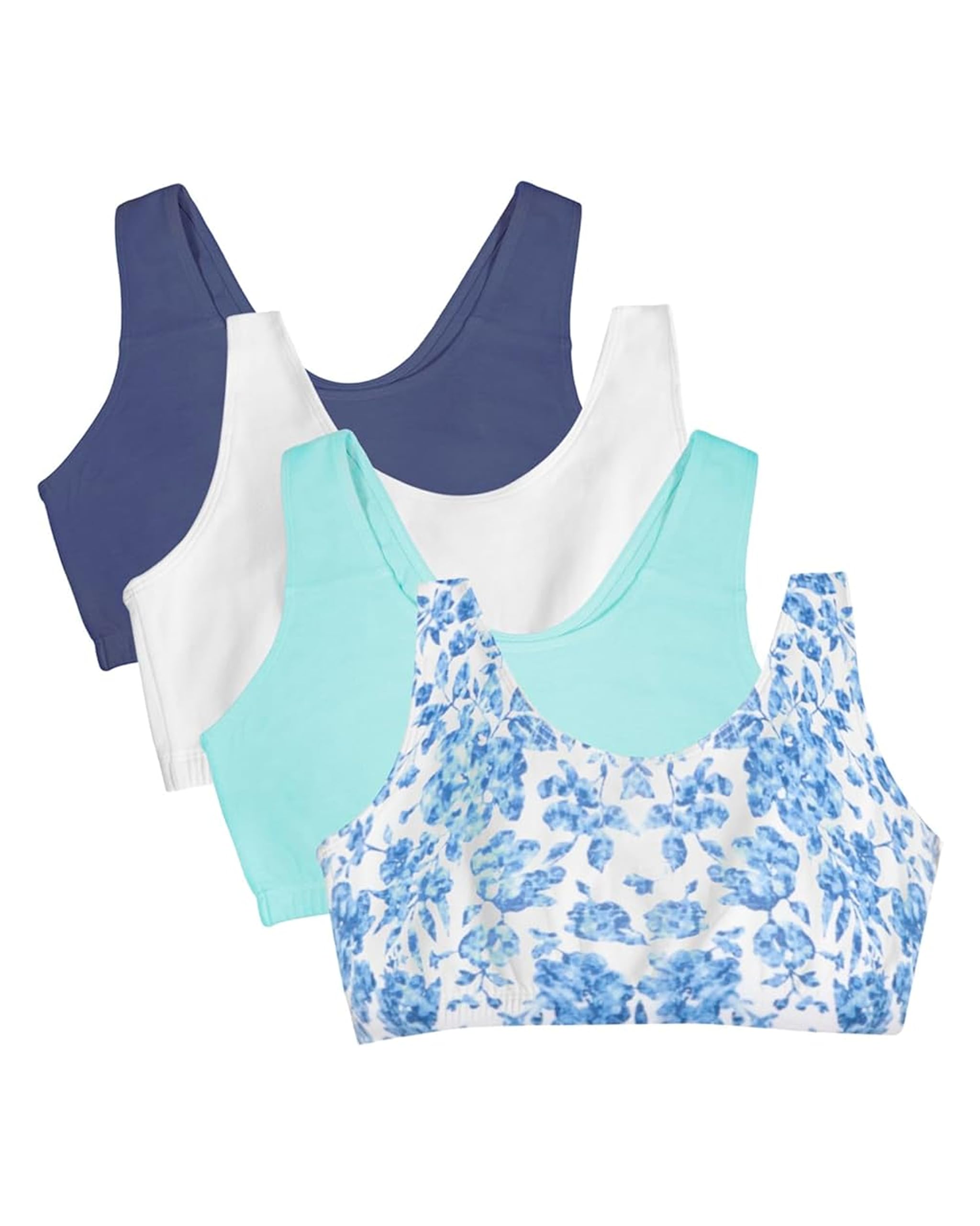 Fruit of the Loom Women's Built Up Tank Style Sports Bra Value Pack