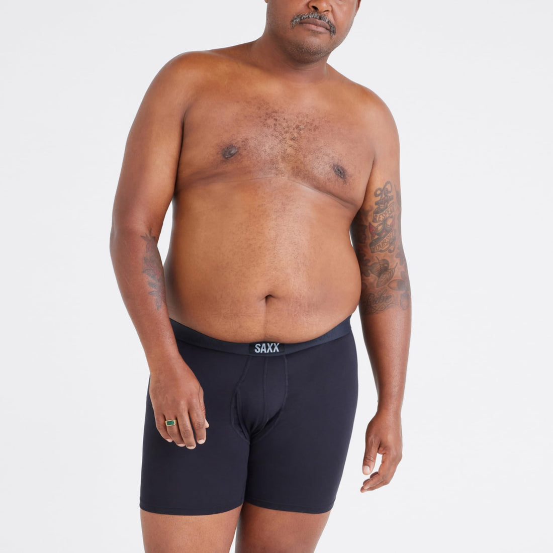 SAXX Underwear Co. Men's Ultra Super Soft Boxer Brief Fly 3-Pack
