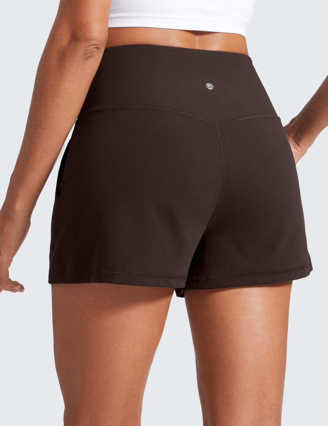 CRZ YOGA Butterlift Linerless Shorts 3" | High Waisted, Buttery Soft, Comfy, Yoga, Casual, Pockets, for Women