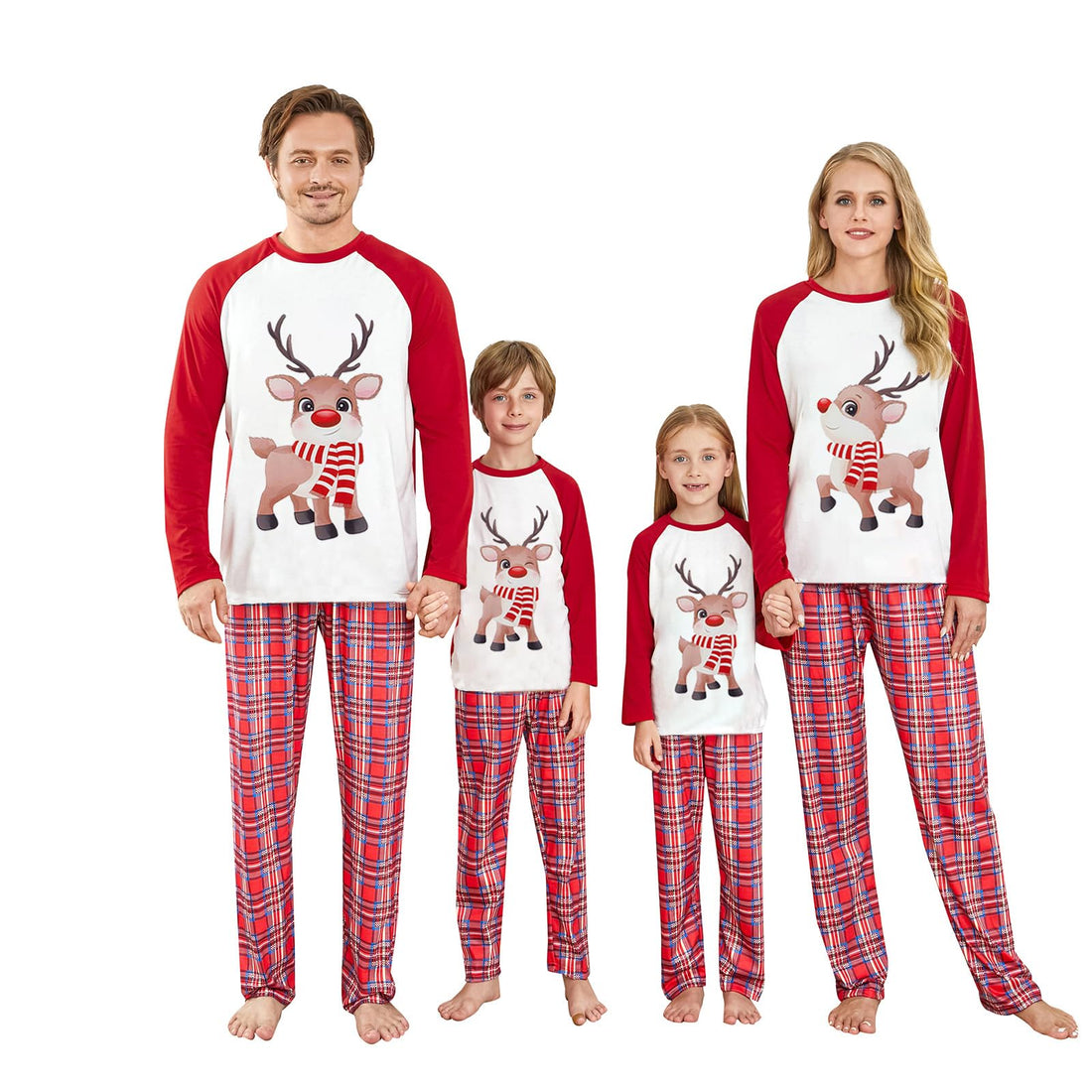 WephuPSho Christmas Family Matching Pajamas, Festive Xmas Jammies Sets for the Whole Family, Holiday Pjs Christmas