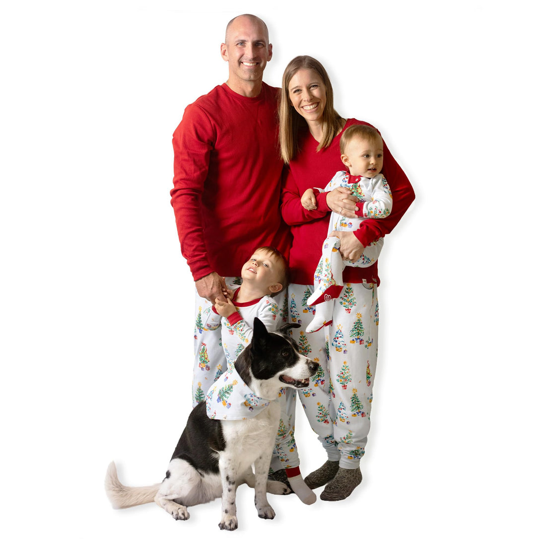Burt's Bees Baby Matching Family Jammies, Organic Cotton, Holiday Pajamas