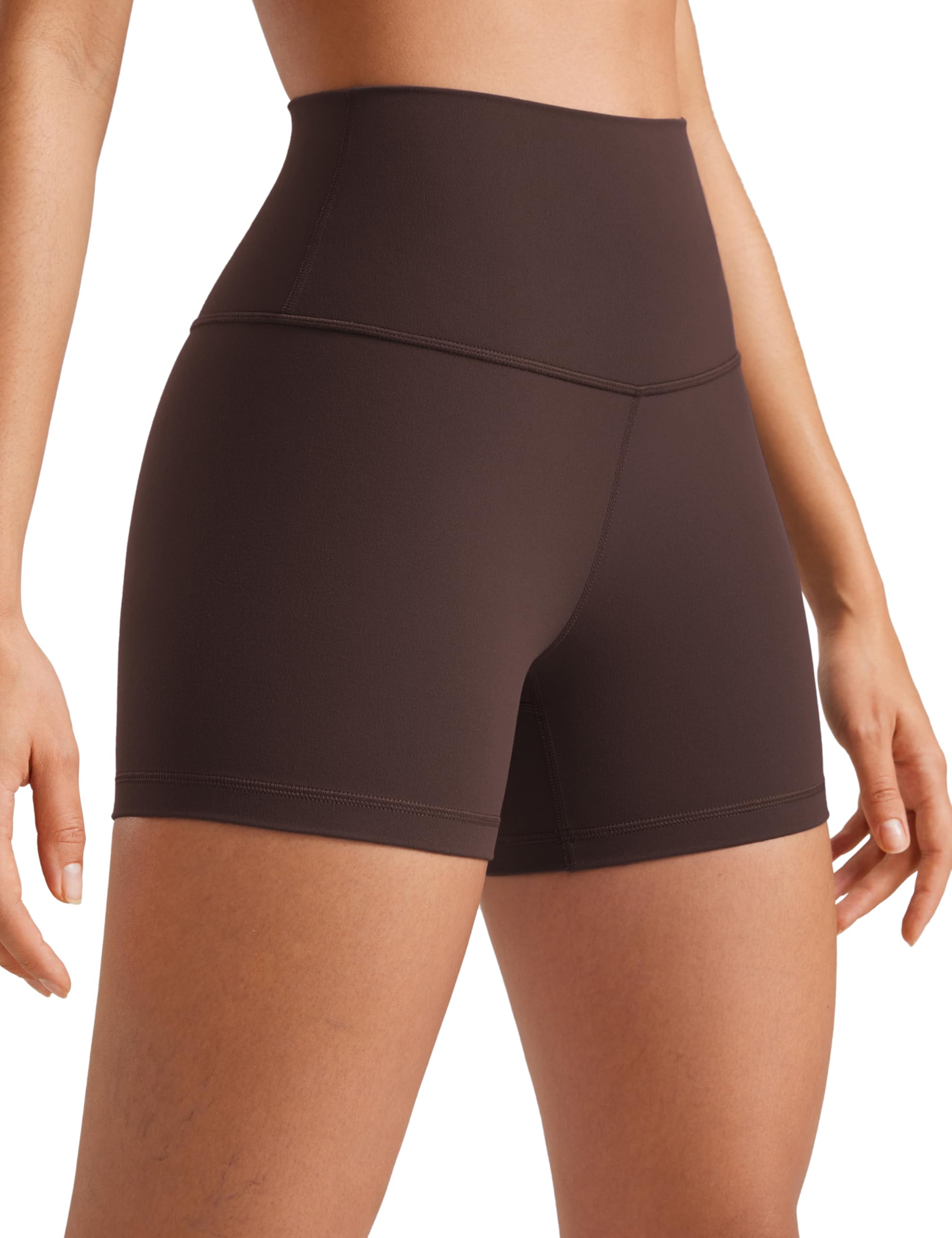 CRZ YOGA Butterluxe Biker Shorts 4" | Extremely Soft, Gentle Compression, Yoga, High Waisted, for Women