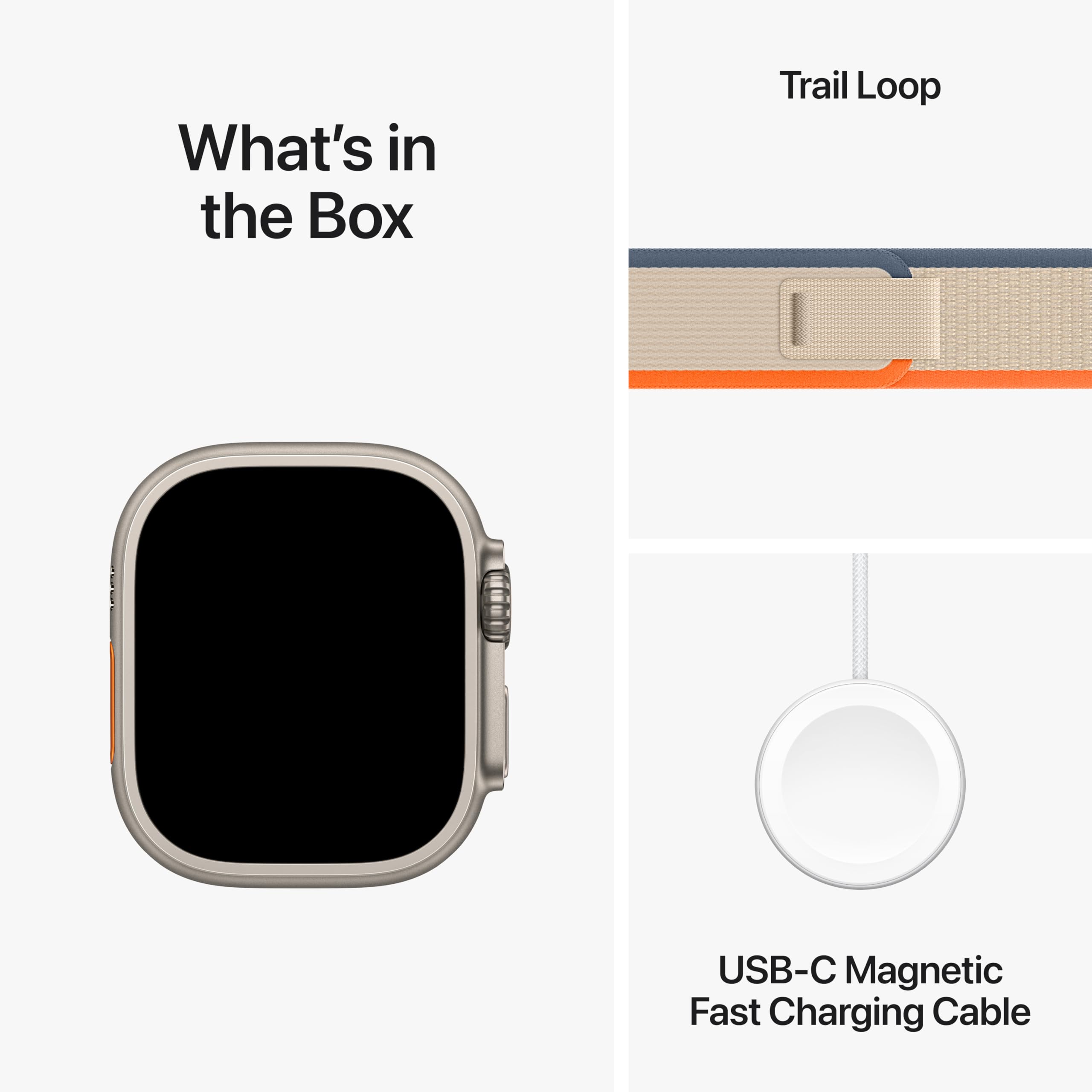 Apple Watch Ultra 2 [GPS + Cellular, 49mm] - Titanium Case with Blue Ocean Band, One Size (Renewed)