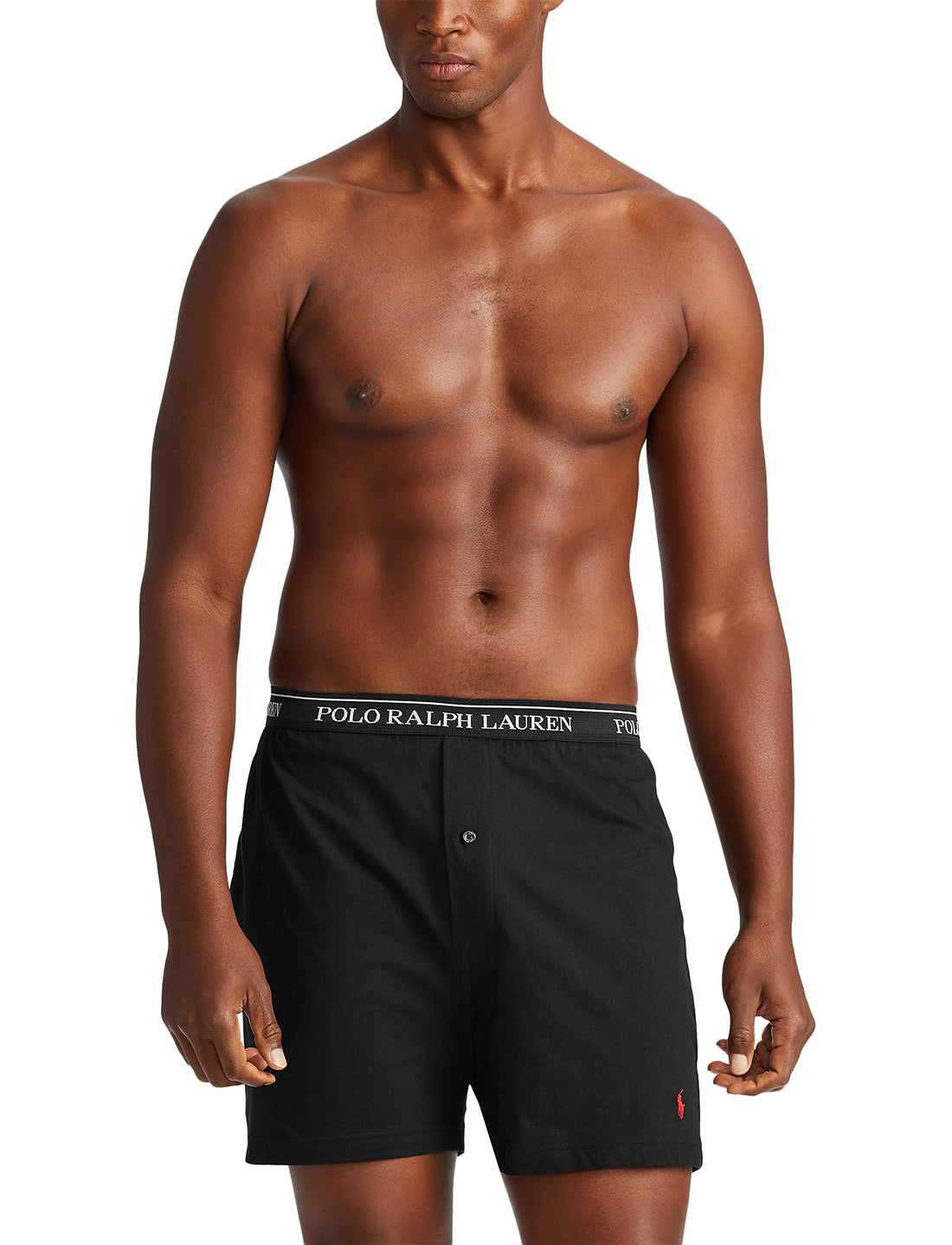 POLO RALPH LAUREN Underwear Boxers Pack, 3-Pack, Classic Fit Cotton Knit Boxer, 100% Cotton Moisture Wicking Boxers