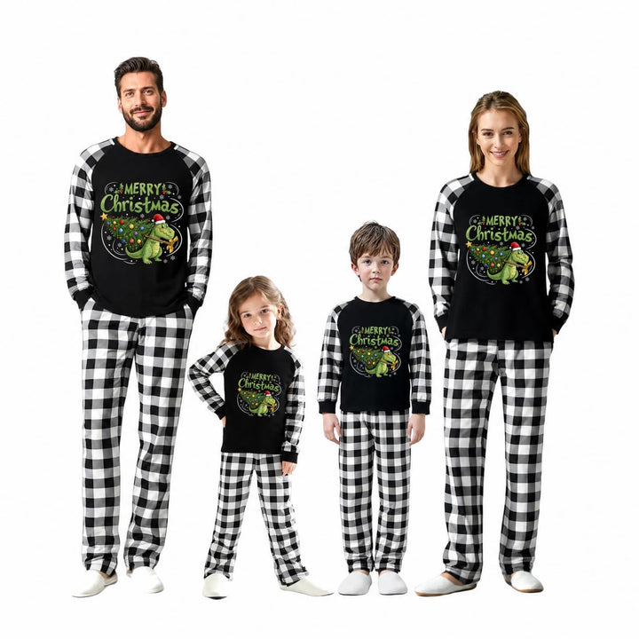 Family Christmas Match Pajamas Christmas Family Pjs Sets With Pocket
