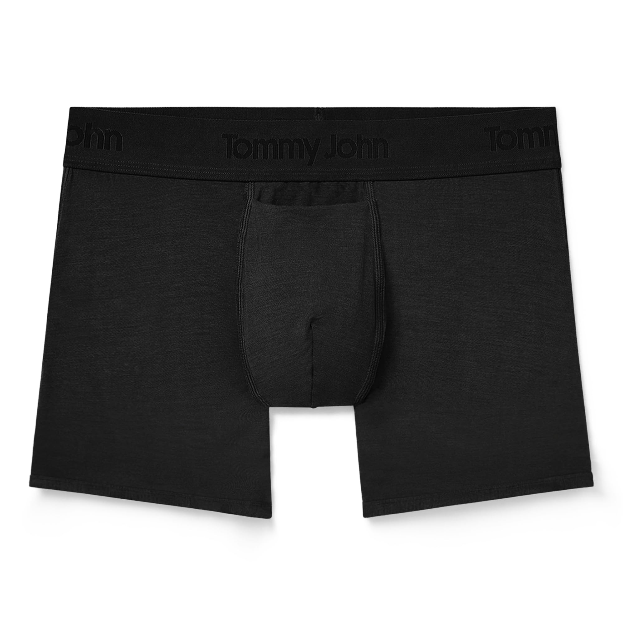 Tommy John Men's Trunk 4” Underwear, Second Skin Boxers with Supportive Contour Pouch, Soft, Breathable Stretch Fabric Boxers