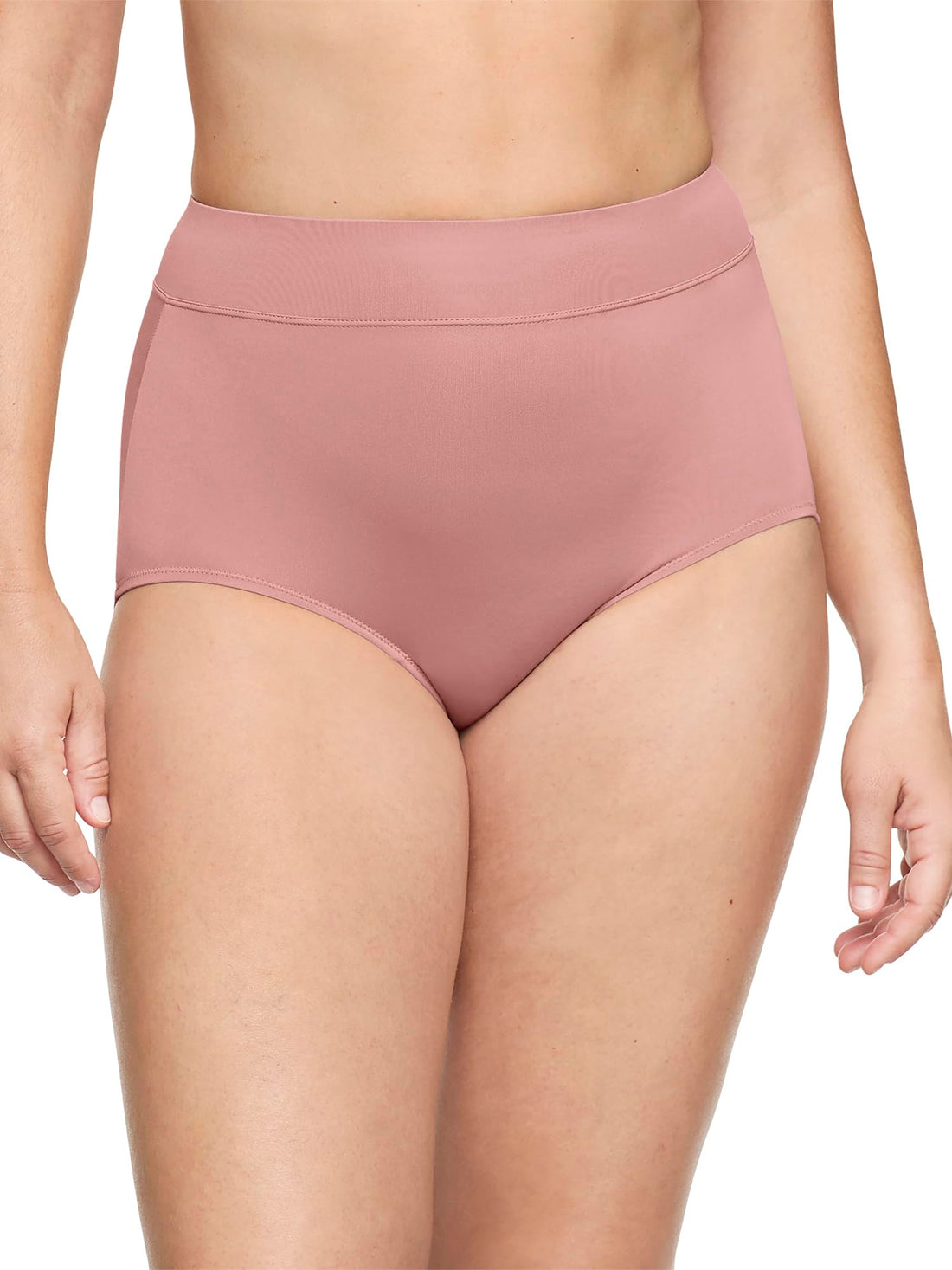 Warner's Women's No Pinching No Problems Hi Cut Brief Panty
