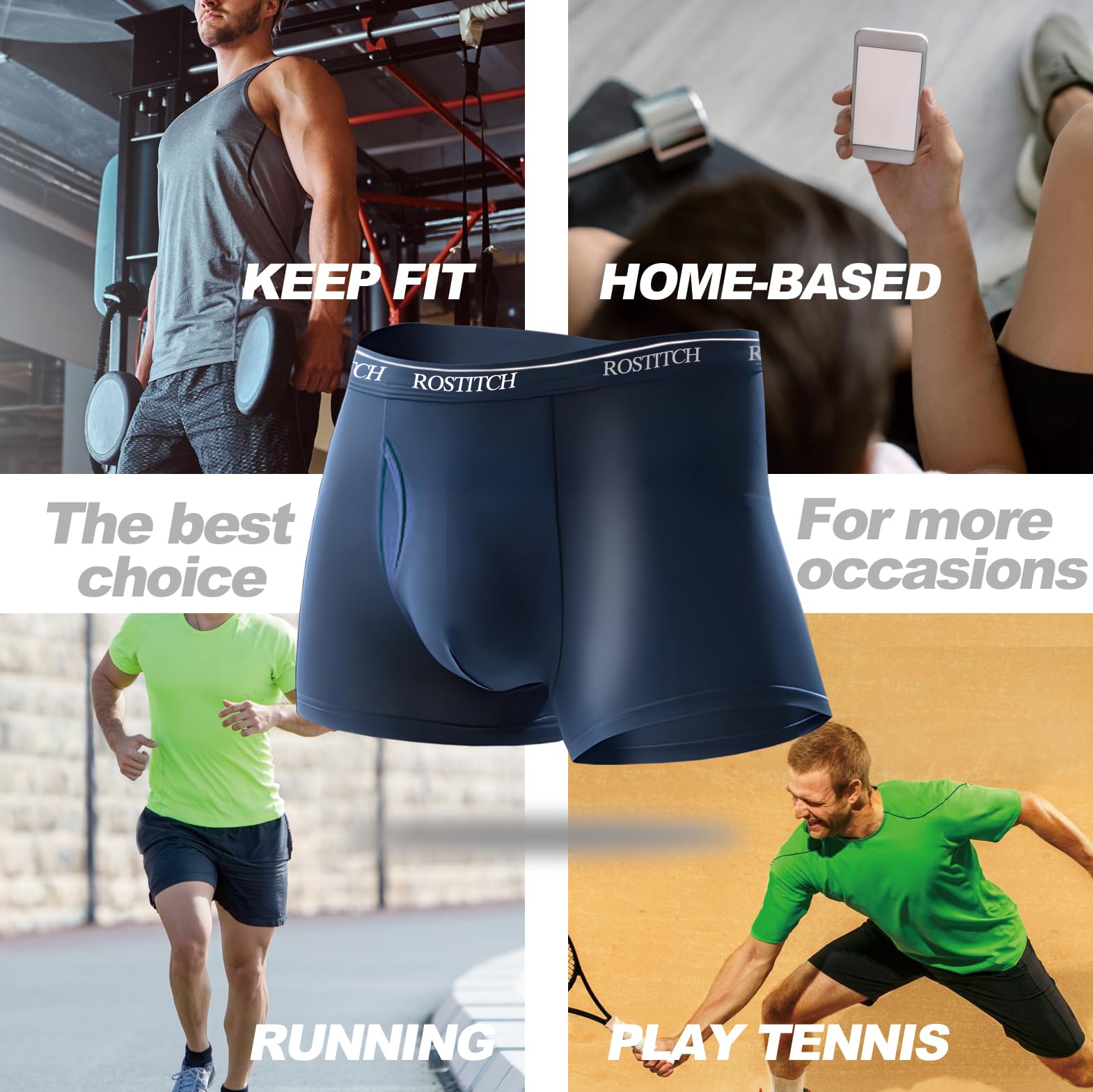 Men's underwear Cotton Boxer Briefs Multipack